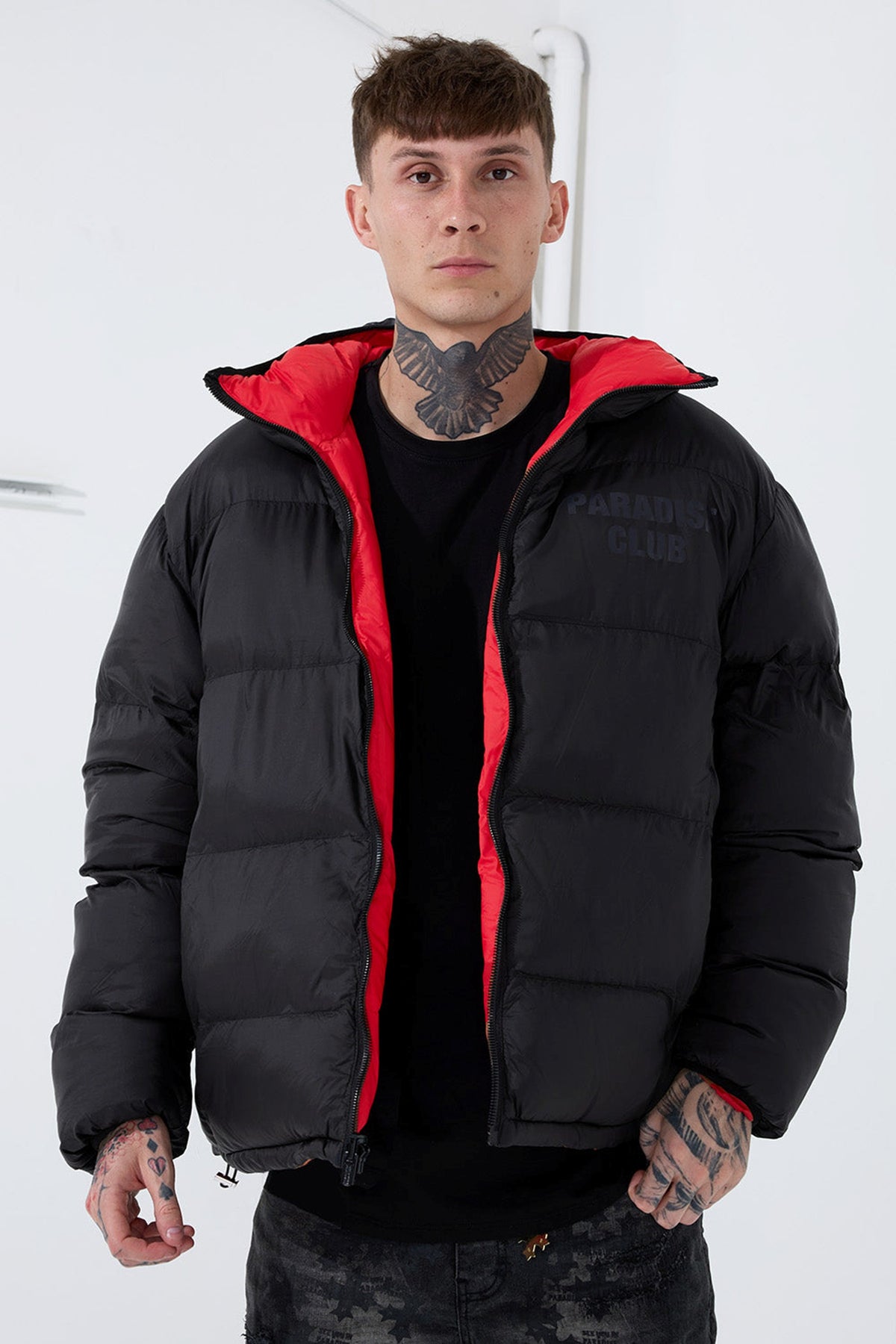 MENS JORDAN CRAIG DIVINE REVERSIBLE PUFFER JACKET (CHICAGO)