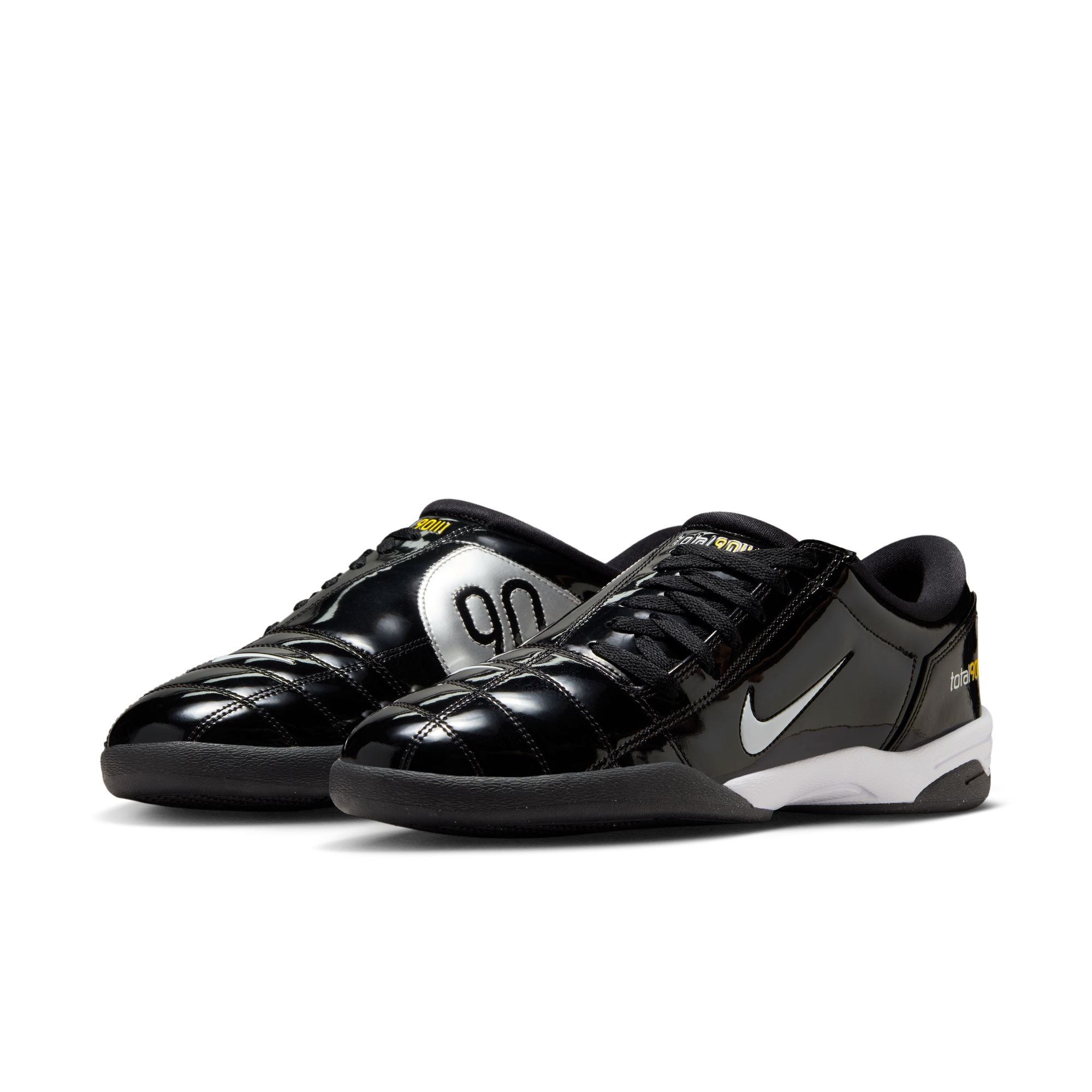MENS NIKE T90 SP (BLACK/WHITE/METALLIC SILVER)