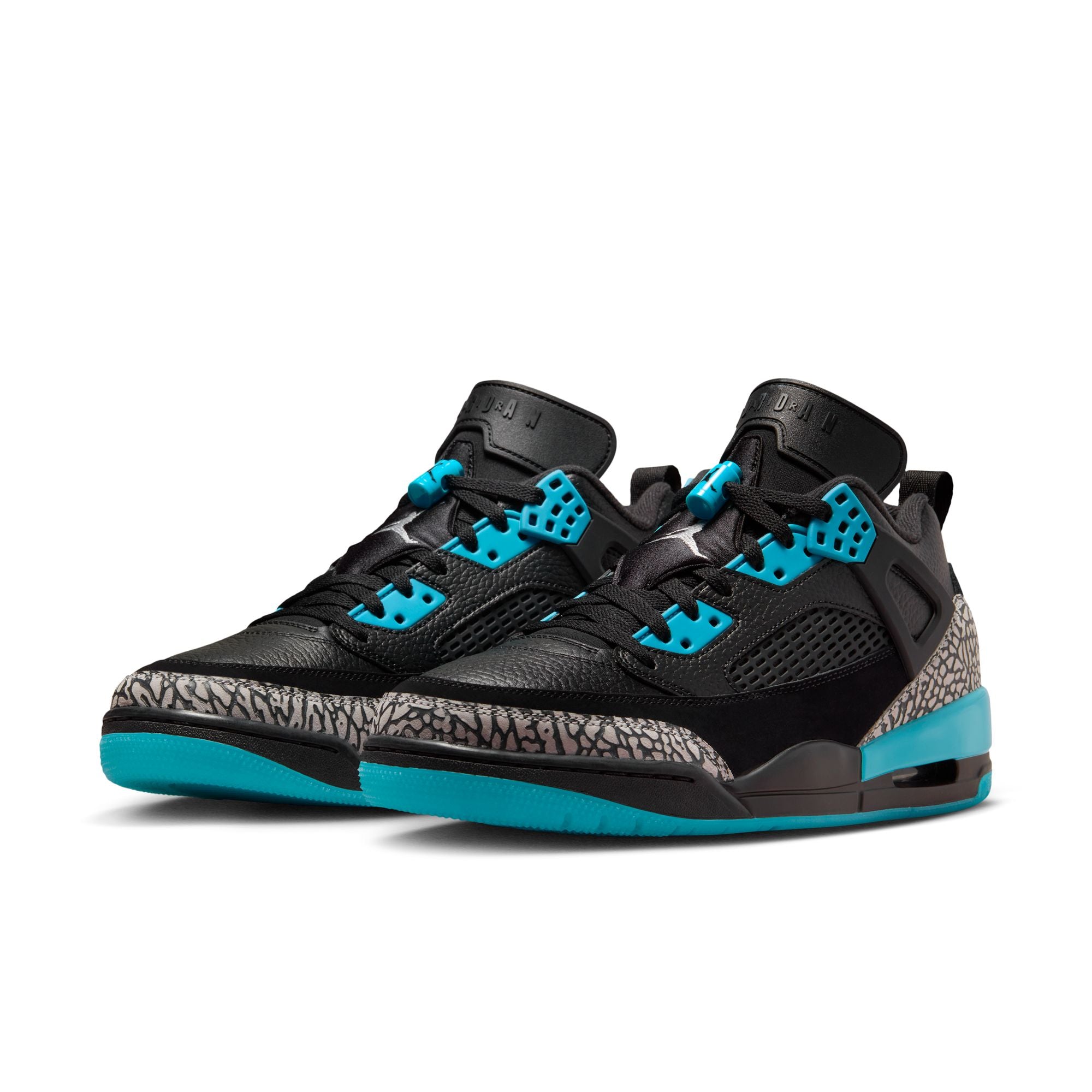 MENS JORDAN SPIZIKE LOW (BLACK/WOLF GREY/GAMMA BLUE)