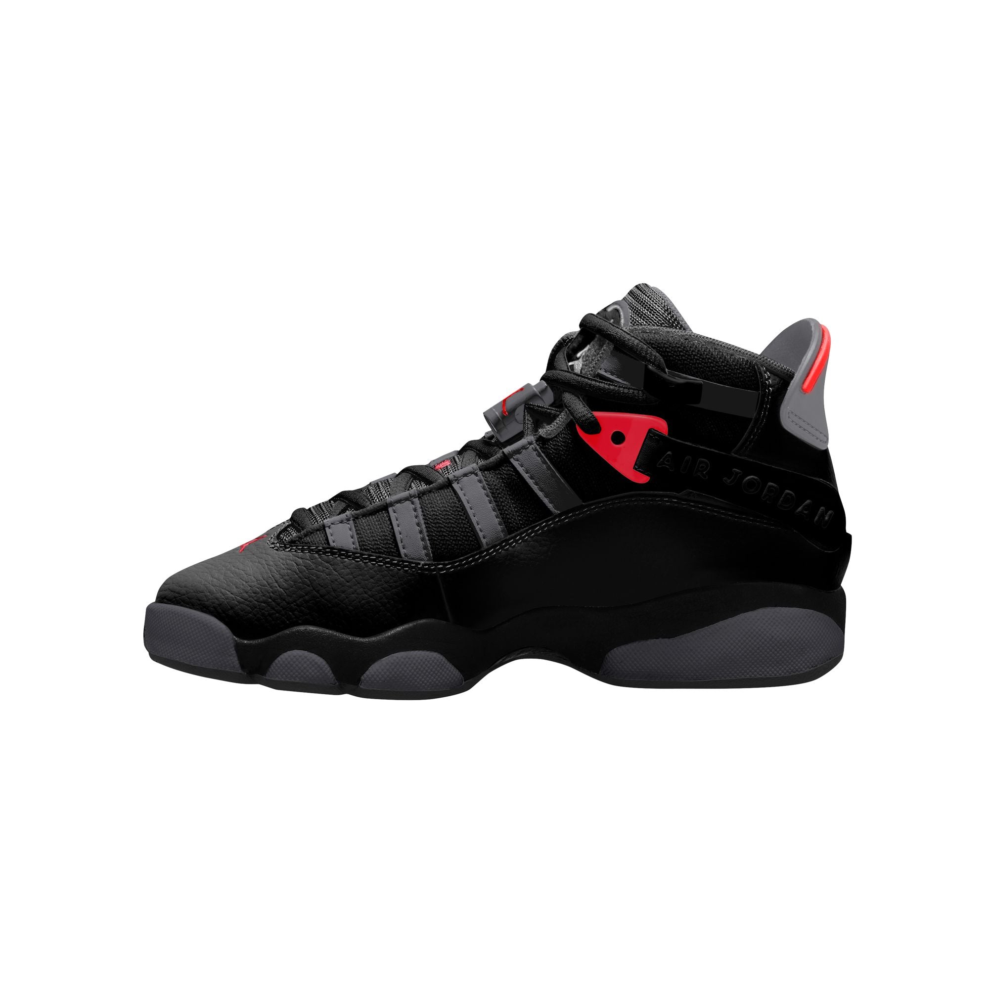 KIDS JORDAN 6 RINGS GS (BLACK/FIRE RED/ANTHRACITE)