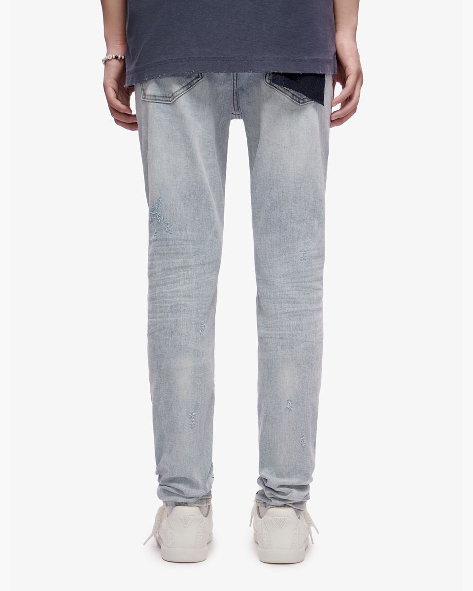 MENS VALABASAS ILYAS SKINNY JEAN (LIGHT BLUE WASH)