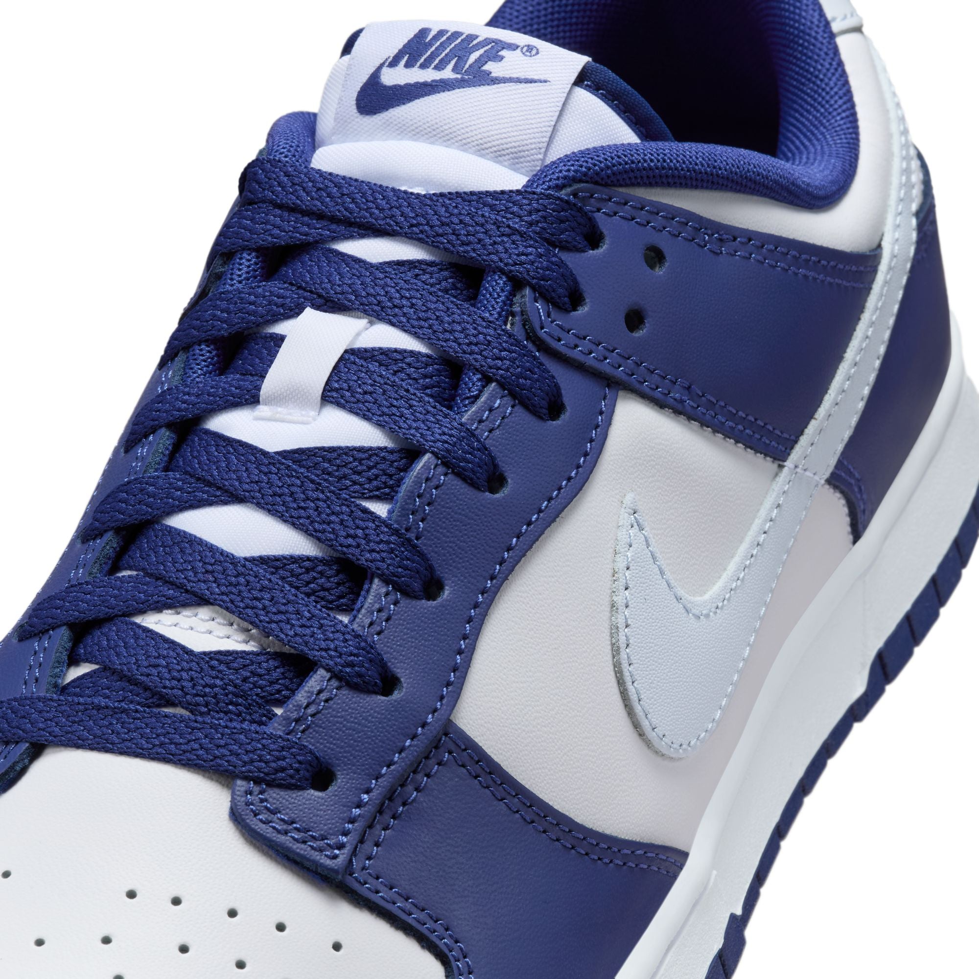 MENS NIKE DUNK LOW RETRO (DEEP ROYAL BLUE/FOOTBALL GREY/WHITE)