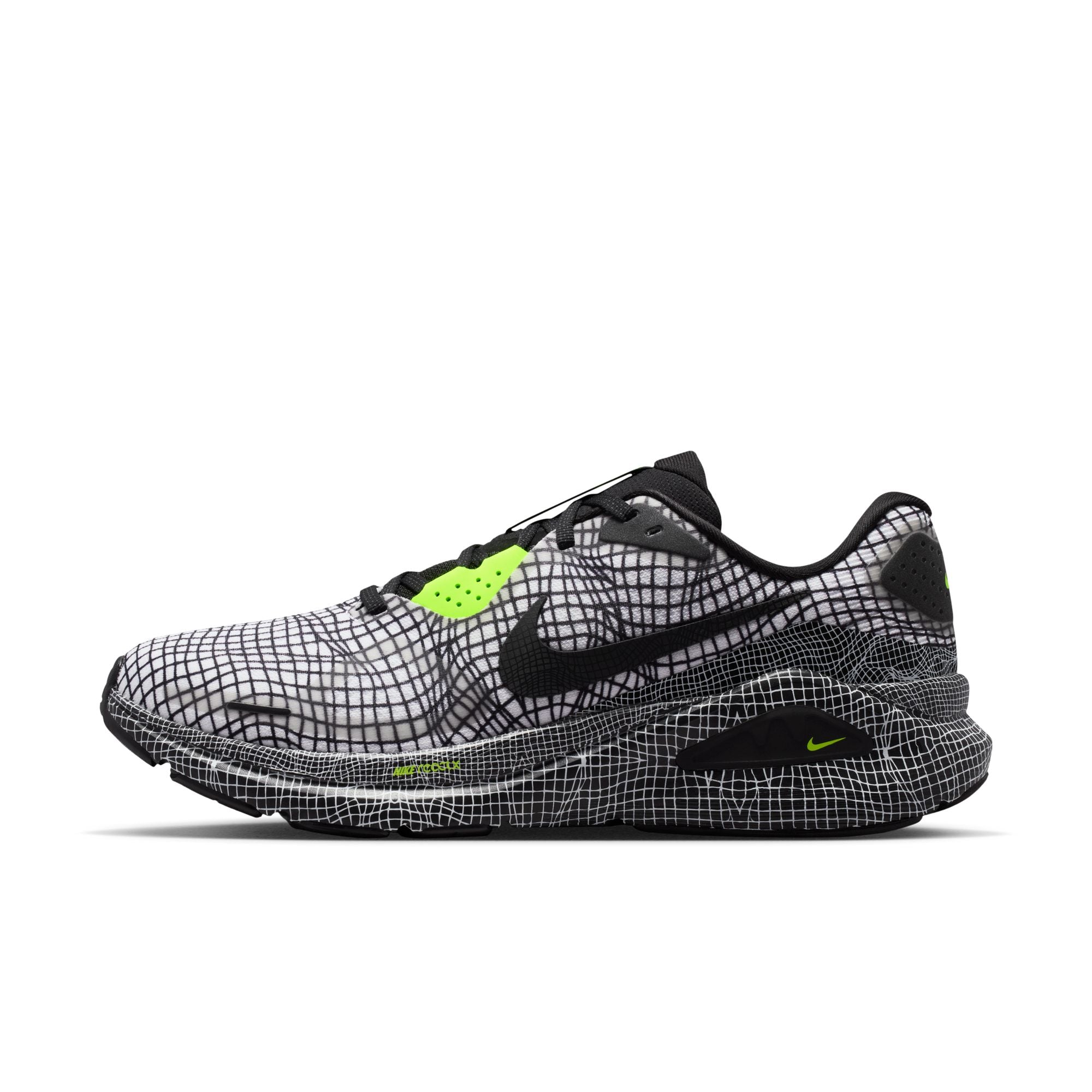 MENS NIKE STRUCTURE 26 (WHITE/BLACK/VOLT/DK SMOKE GREY)