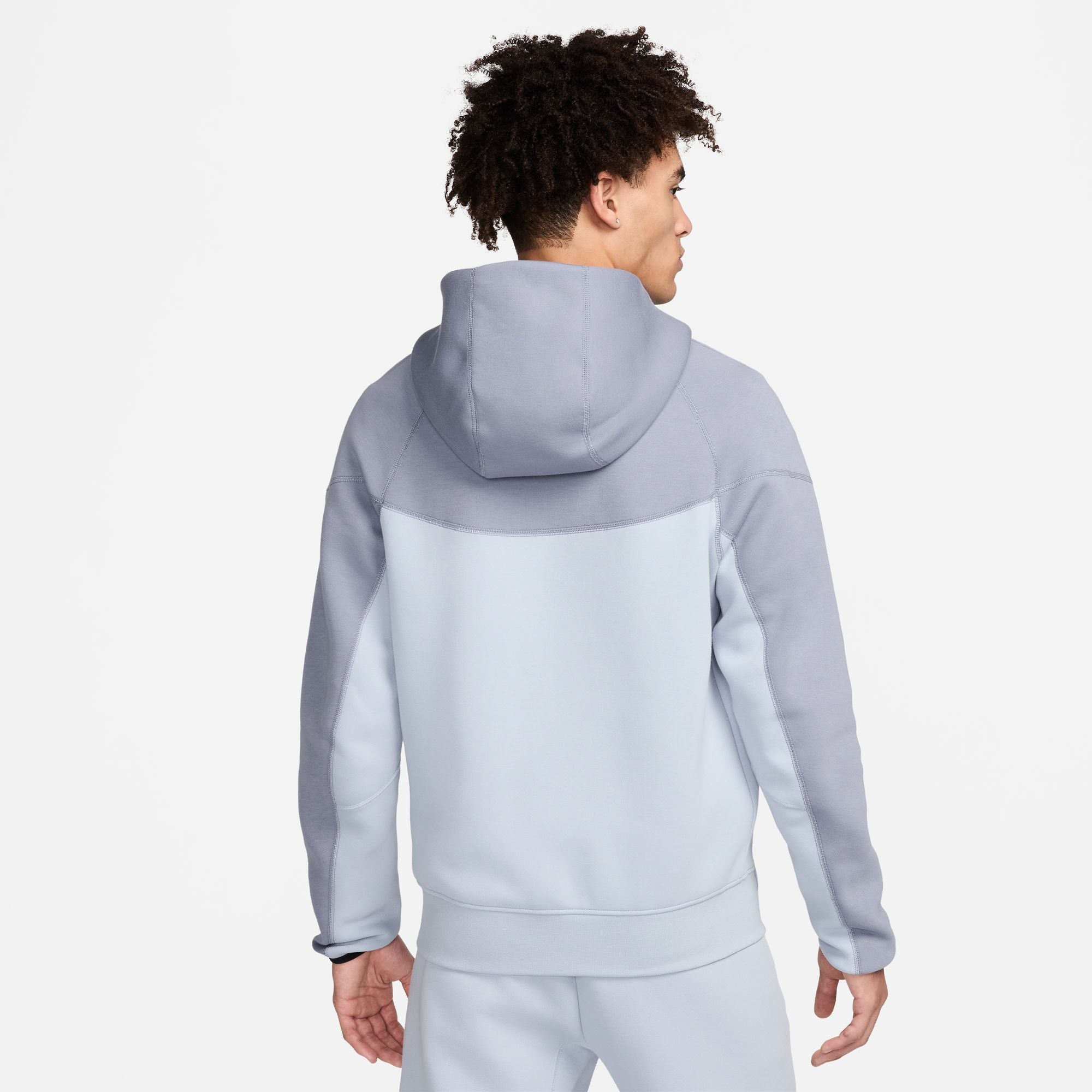 MENS NIKE SPORTSWEAR TECH FLEECE WINDRUNNER SET (LT ARMORY BLUE)