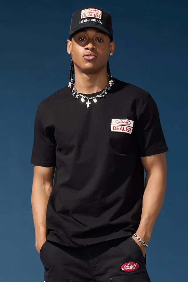 MENS JORDAN CRAIG THE RE-UP T-SHIRT (BLACK)