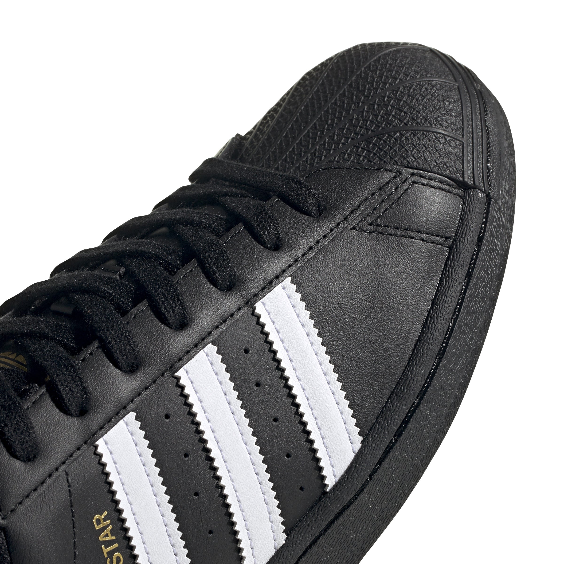 MENS ADIDAS SUPERSTAR (CORE BLACK/CLOUD WHITE)