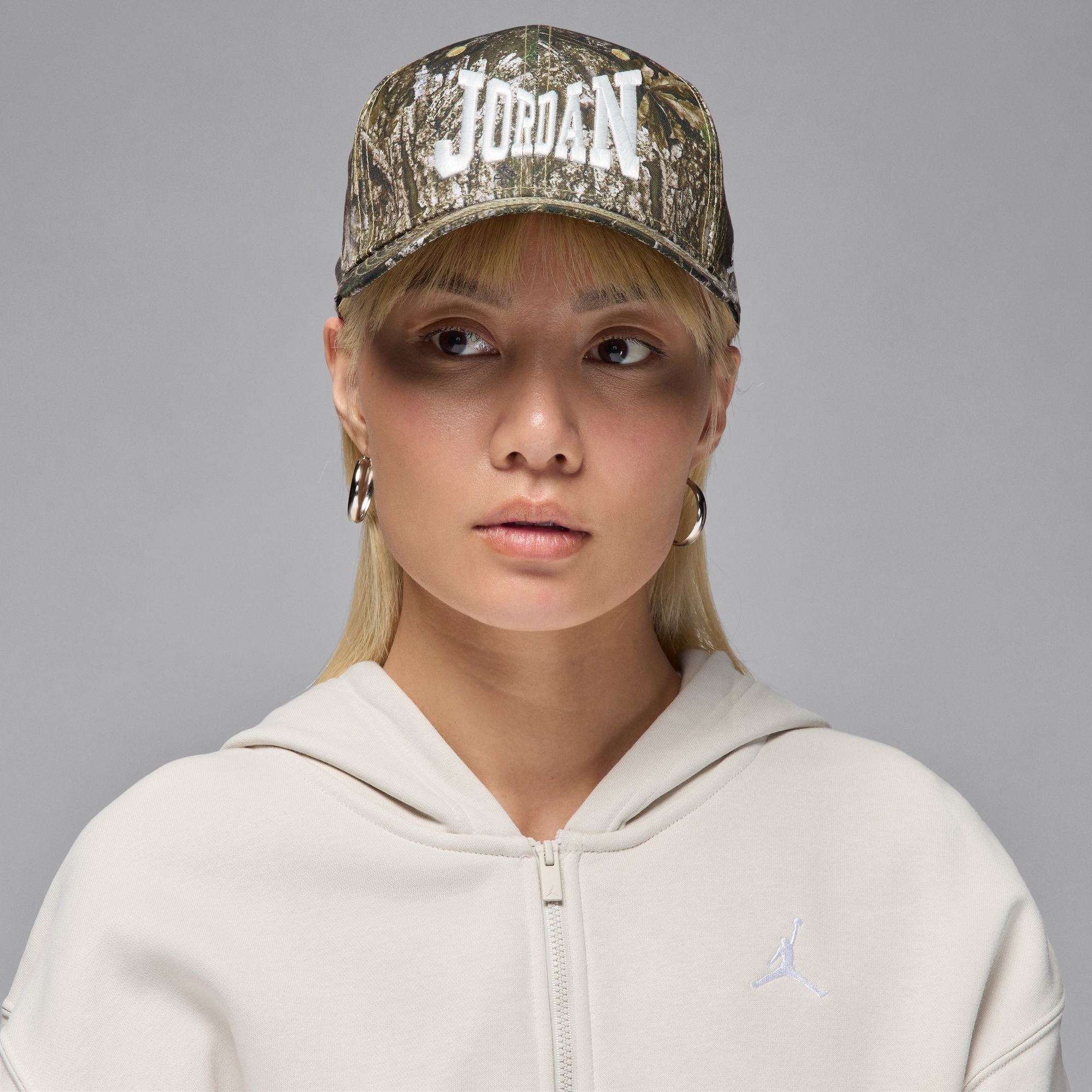 UNISEX JORDAN BROOKLYN RISE CAP (WHITE/SAIL)
