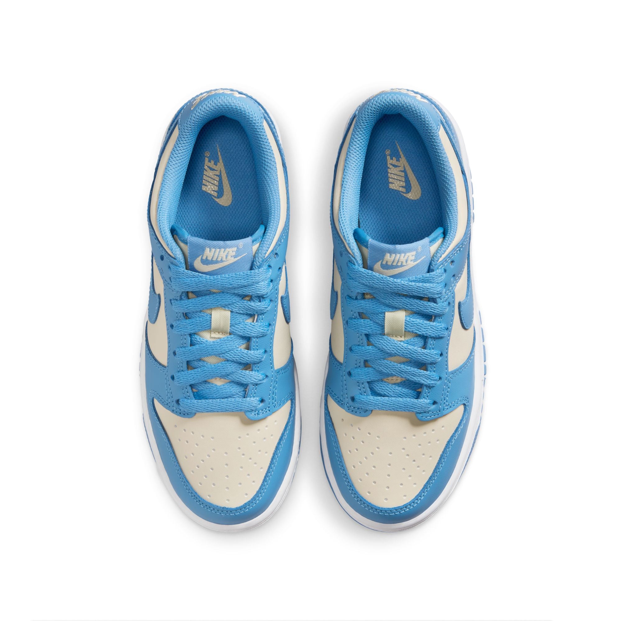 KIDS NIKE DUNK LOW GS (BLUE BEYOND/BEACH/WHITE)