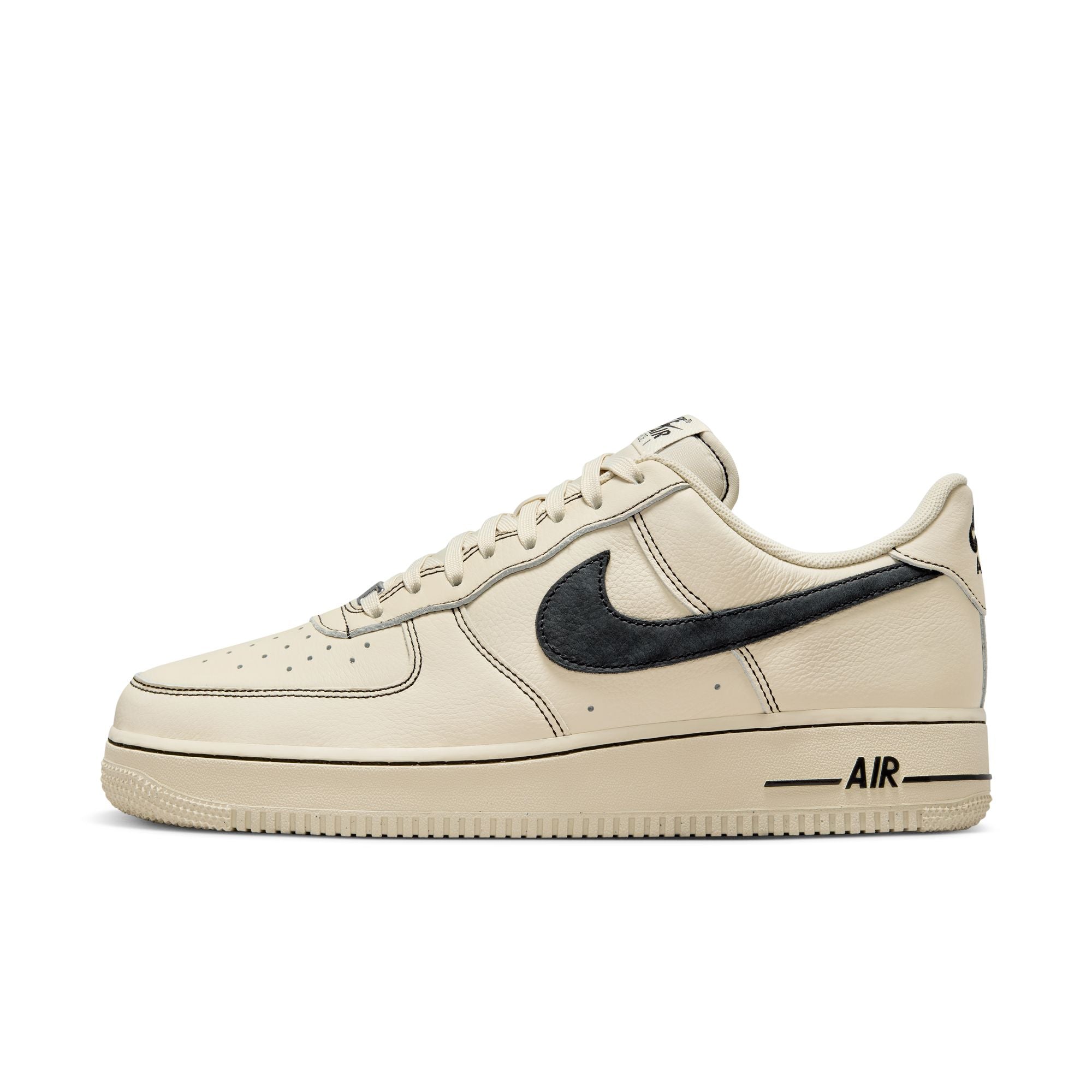 MENS AIR FORCE 1 '07 LV8 (LT KHAKI/BLACK)