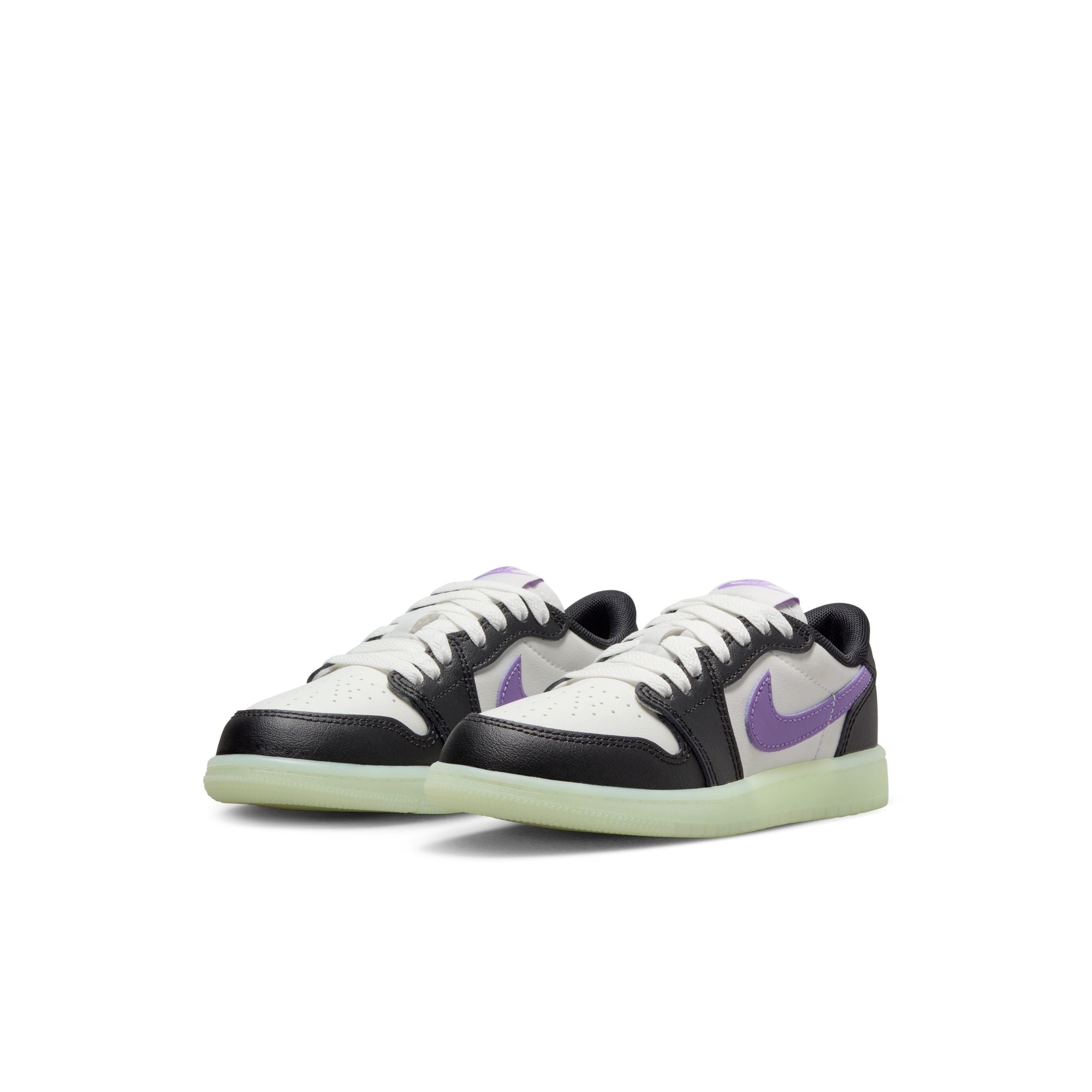 KIDS JORDAN 1 RETRO LOW OG PS (BLACK RASPBERRY)