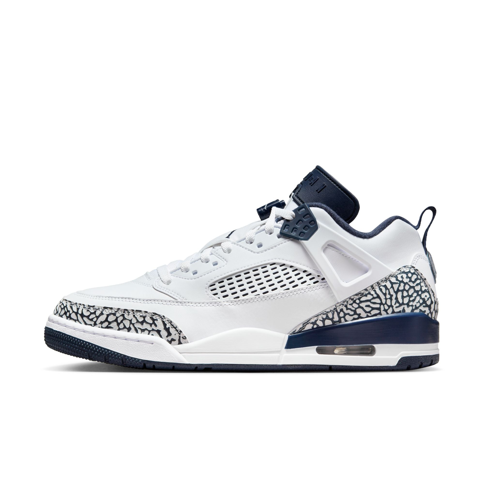 MENS JORDAN SPIZIKE LOW (WHITE/OBSIDIAN)