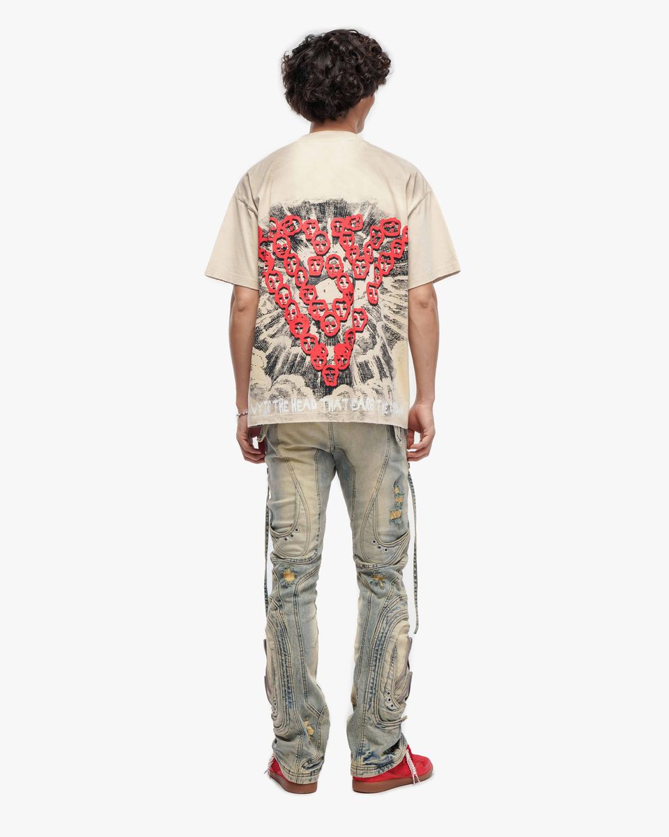 MENS VALABASAS THE CROWN SHIRT (VINTAGE CREAM)