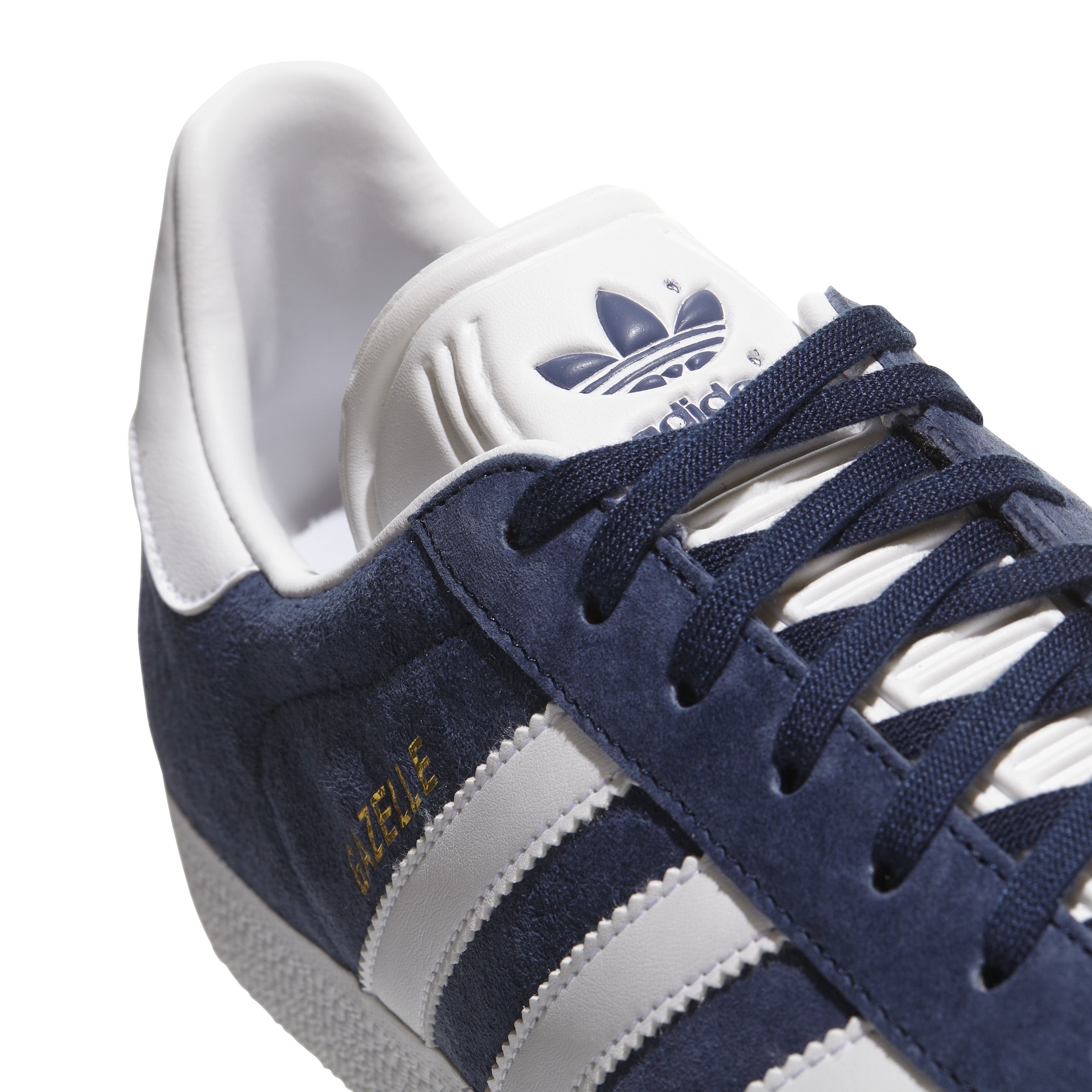 Men's ADIDAS GAZELLE (Collegiate Navy / White / Gold Metallic)