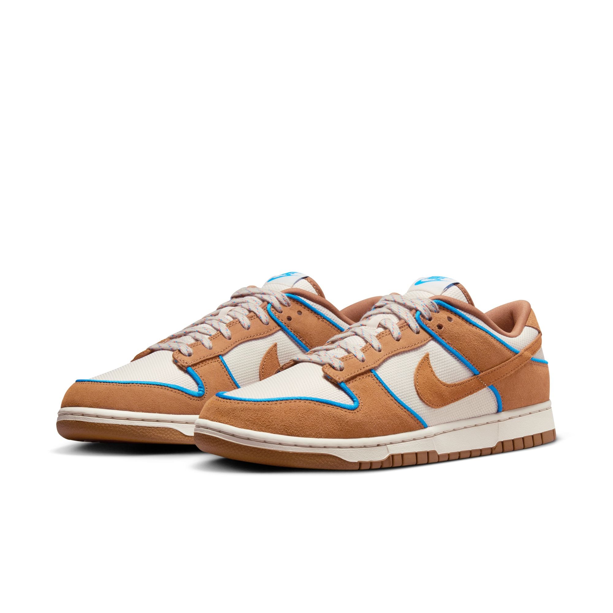 MENS NIKE DUNK LOW RETRO PREMIUM (LIGHT OREWOOD BROWN)