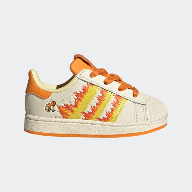KIDS POKÉMON X ADIDAS SUPERSTAR II EL I (CHARMANDER)