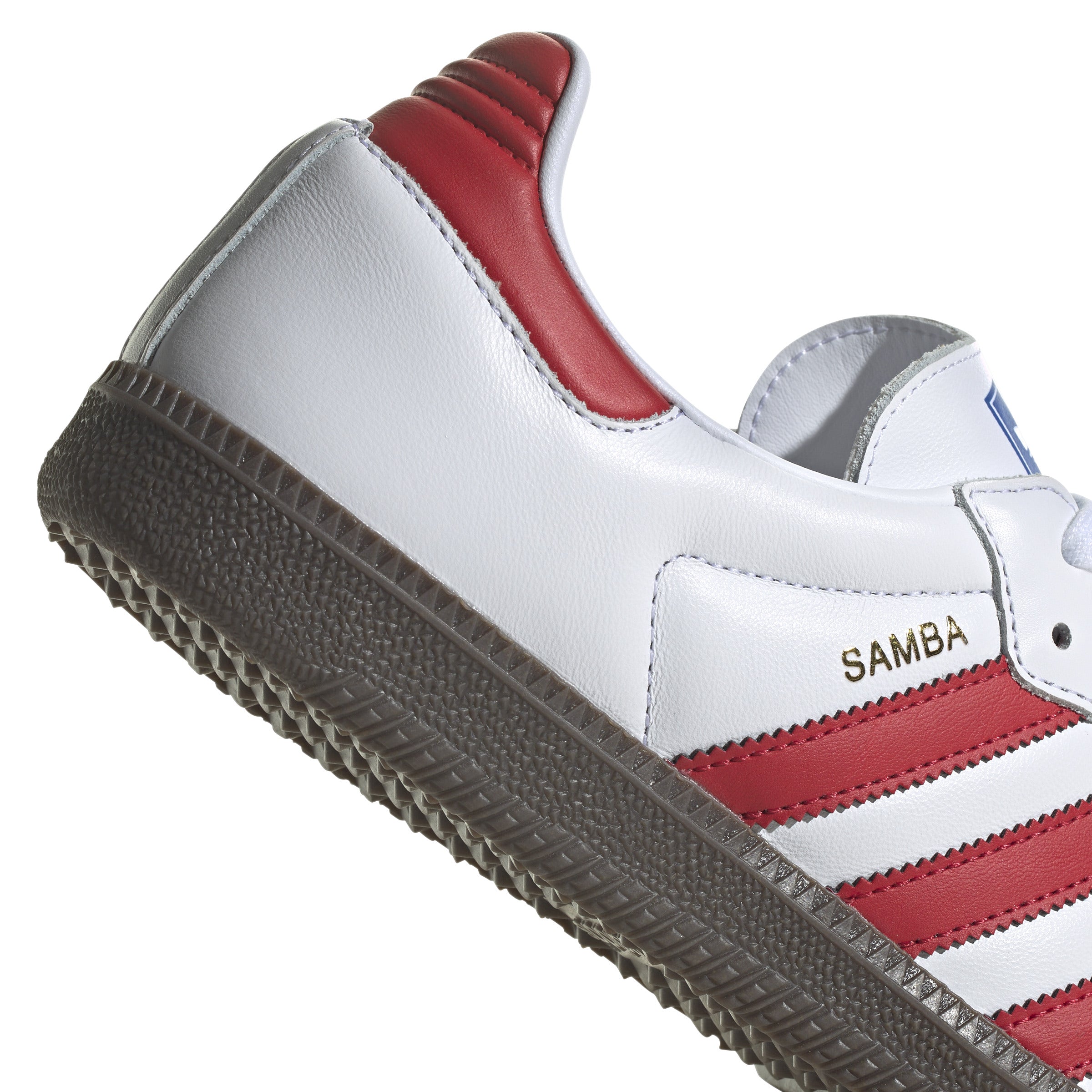 MENS ADIDAS SAMBA OG (CLOUD WHITE / BETTER SCARLET / SUPPLIER COLOUR)