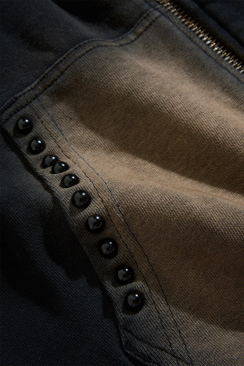 MENS JORDAN CRAIG ICON ZIP UP HOODIE (NATURE BLACK)