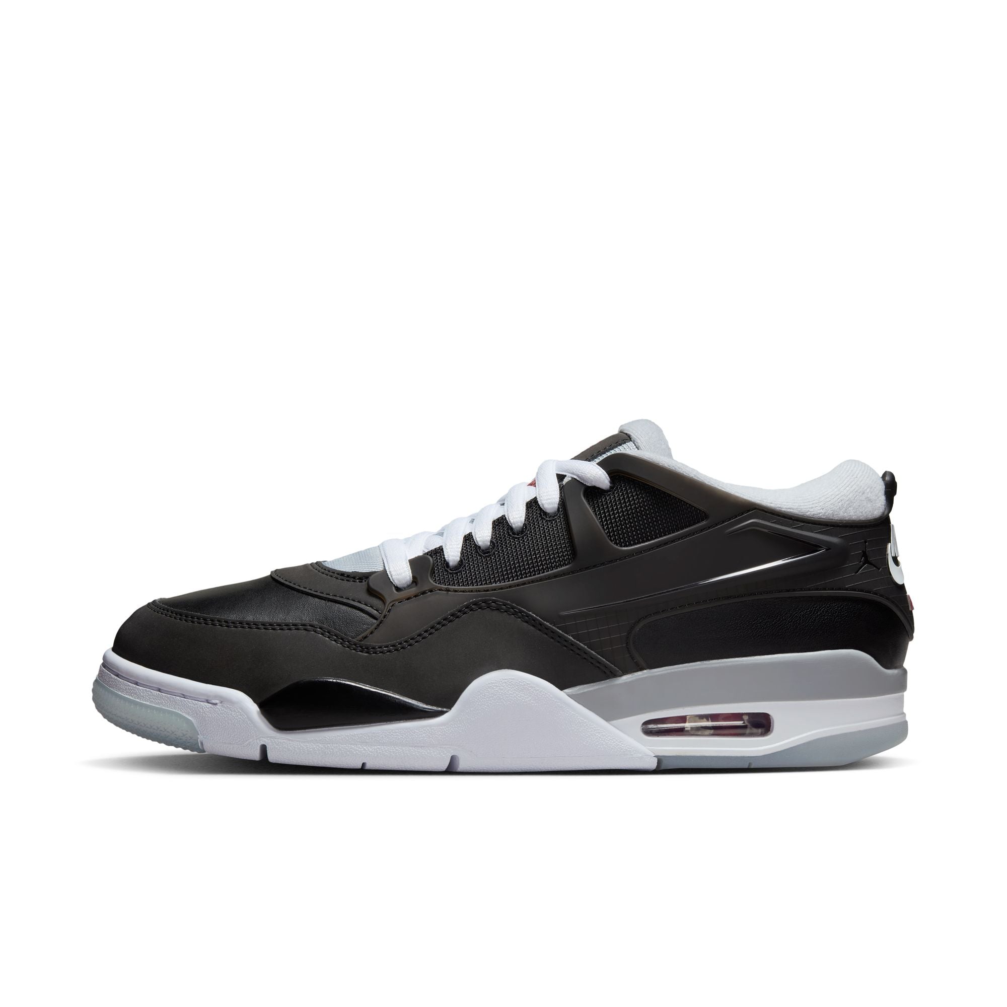 MENS AIR JORDAN 4 RM PREMIUM (BLACK/FIRE RED/WOLF GREY/WHITE)