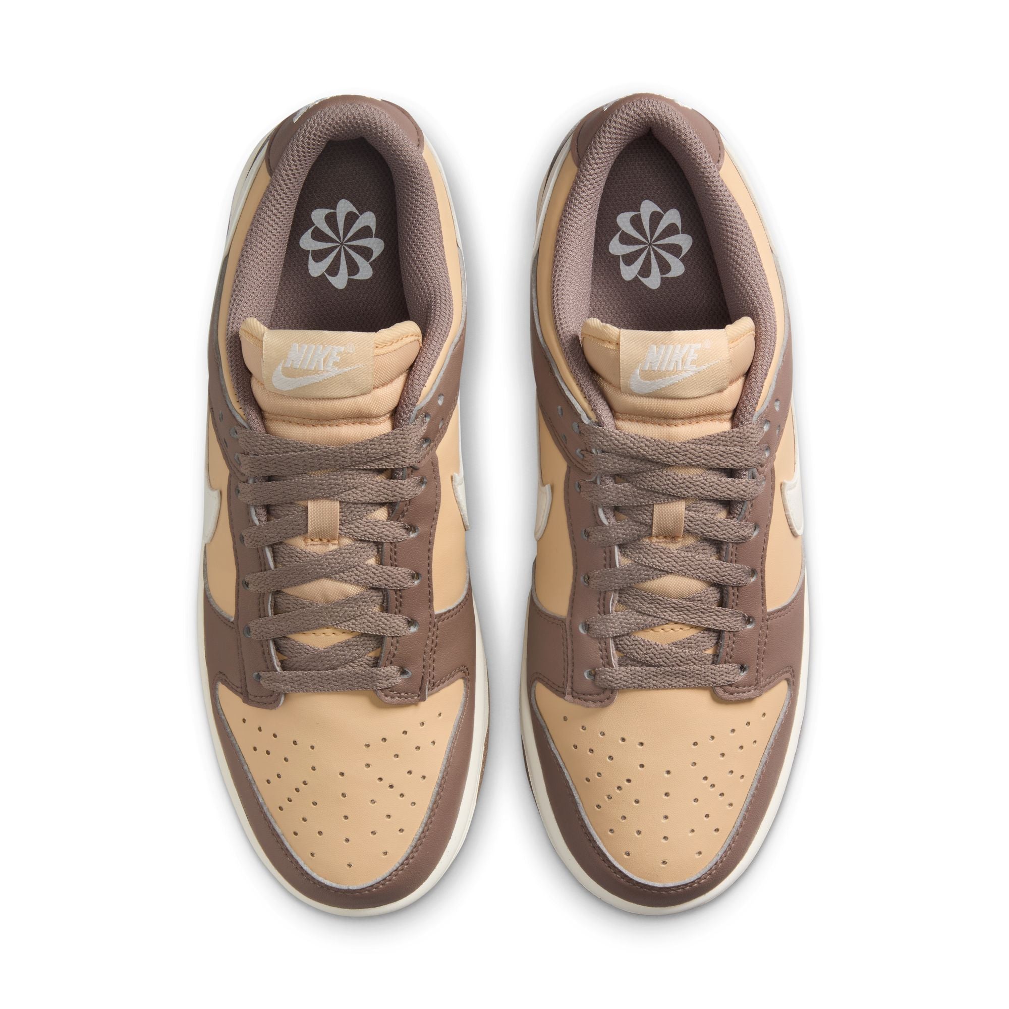 WOMENS NIKE DUNK LOW NEXT NATURE (MINK BROWN/SAIL/SESAME/COCONUT MILK)