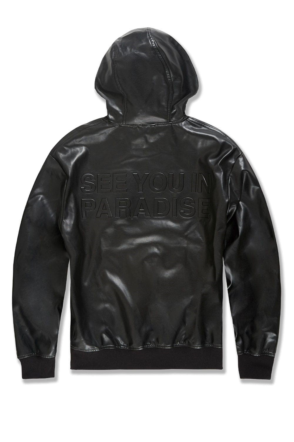 MENS JORDAN CRAIG THRILLER PULLOVER HOODIE (BLACK)