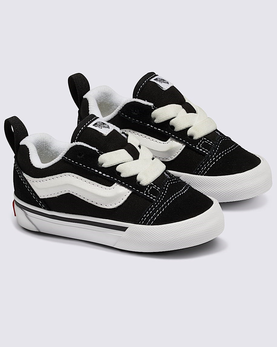 TODDLER KNU SKOOL SHOE (BLACK/WHITE)