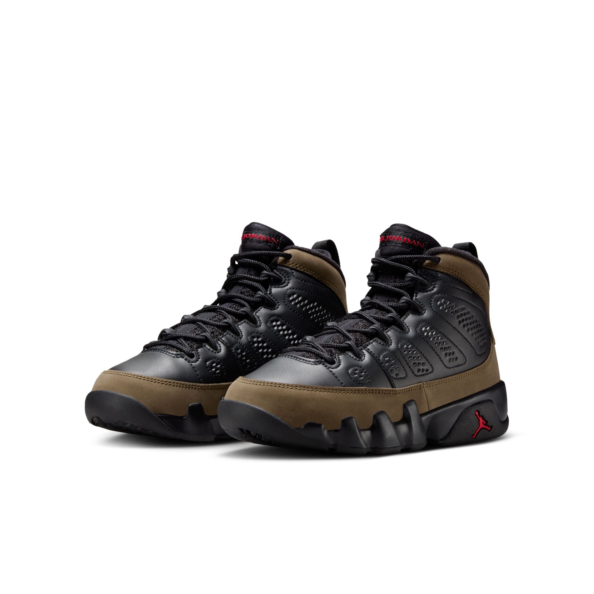 KID'S AIR JORDAN 9 RETRO GS (OLIVE)