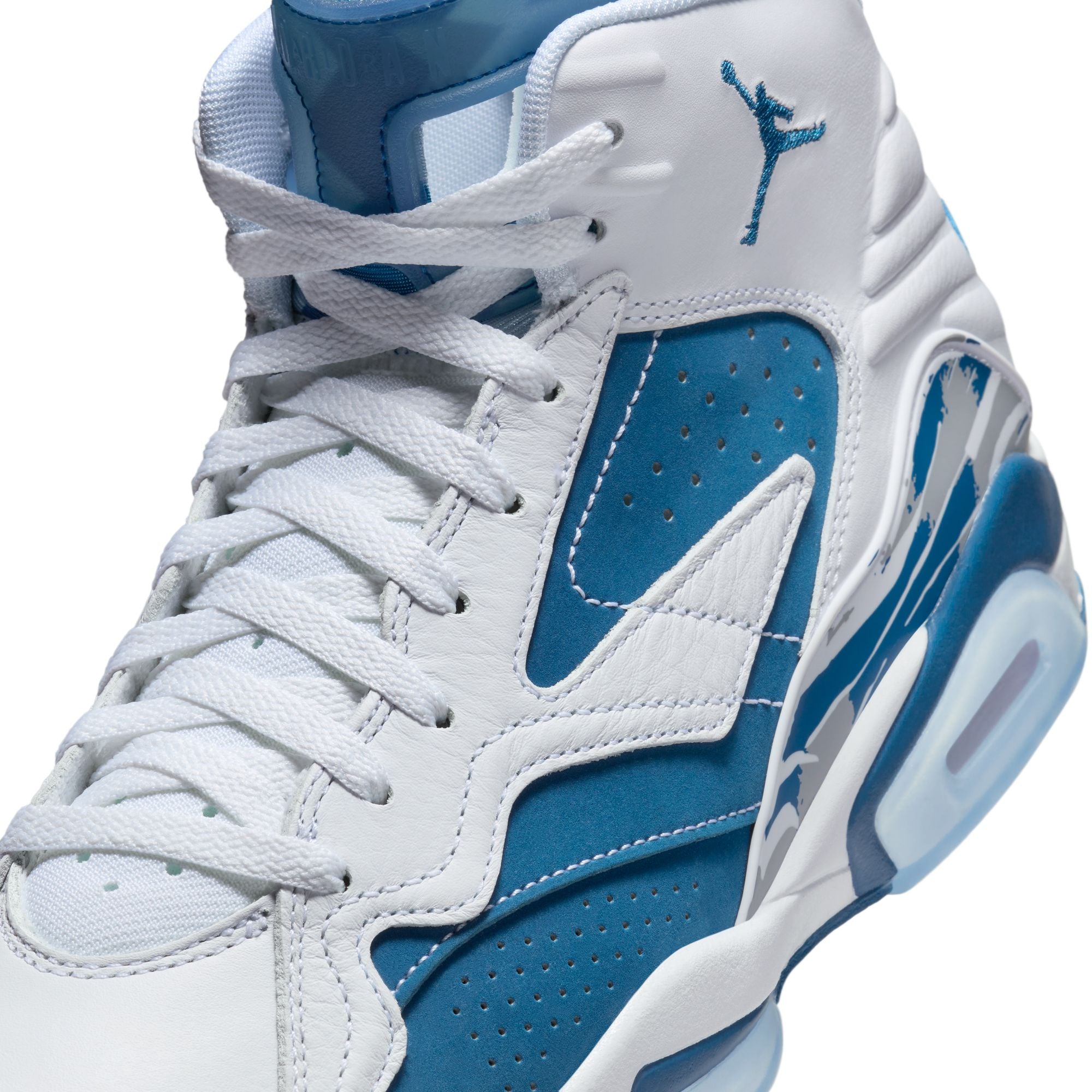 MENS JORDAN MVP (WHITE/INDUSTRIAL BLUE)