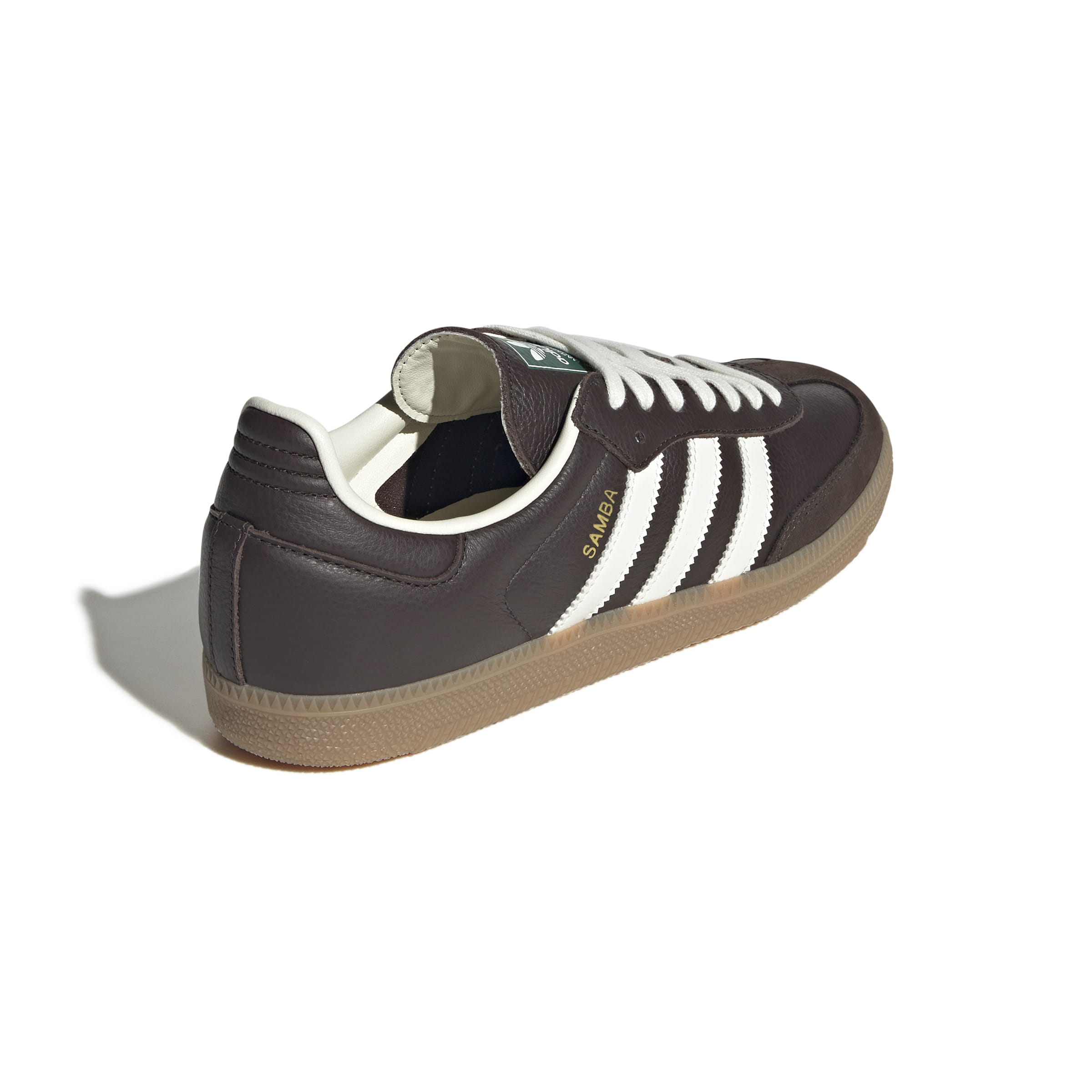 MENS ADIDAS SAMBA OG (DARK BROWN/OFF WHITE/GUM)