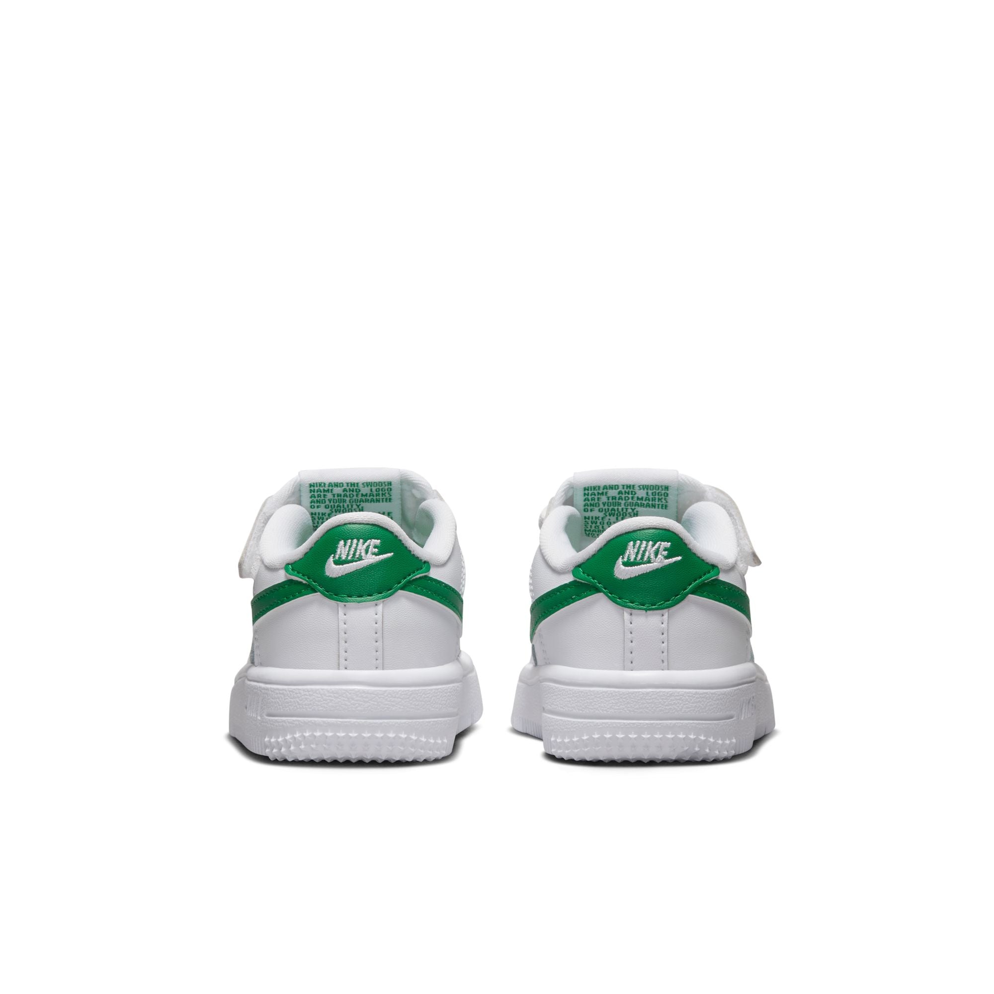 KIDS NIKE FORCE 1 LOW EASYON TD (WHITE/MALACHITE)