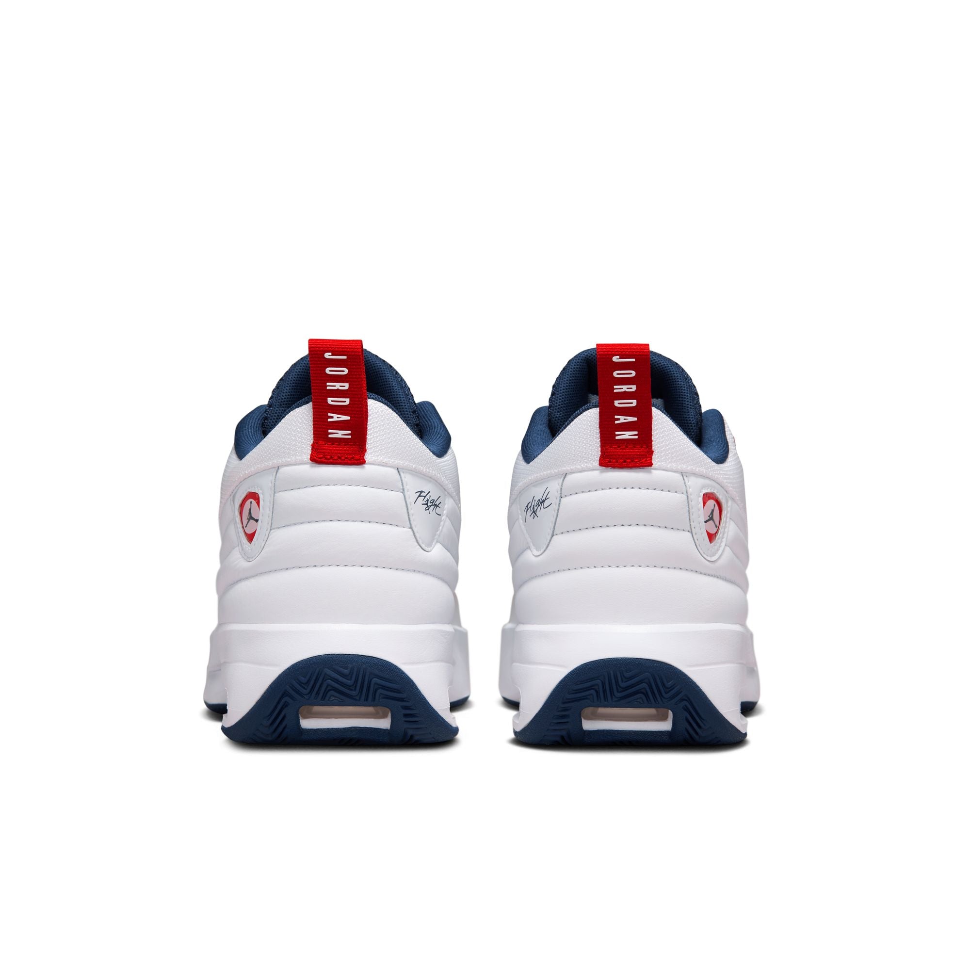 MENS JORDAN MAX AURA 6 (WHITE/MIDNIGHT NAVY/VARSITY RED)