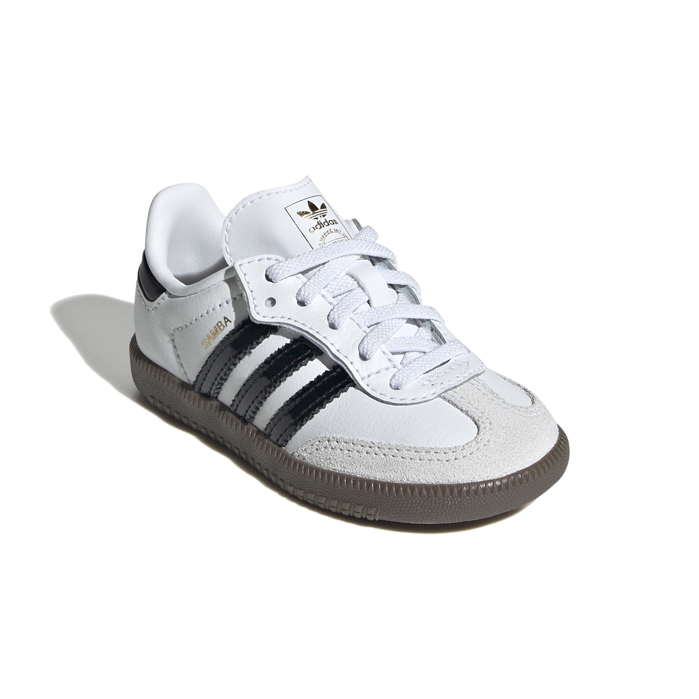 KIDS ADIDAS SAMBA OG CF EL I (CLOUD WHITE / CORE BLACK / GUM)