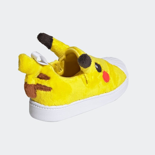 KIDS POKÉMON X ADIDAS SUPERSTAR QUICKON K PIKACHU (YELLOW/BLACK)
