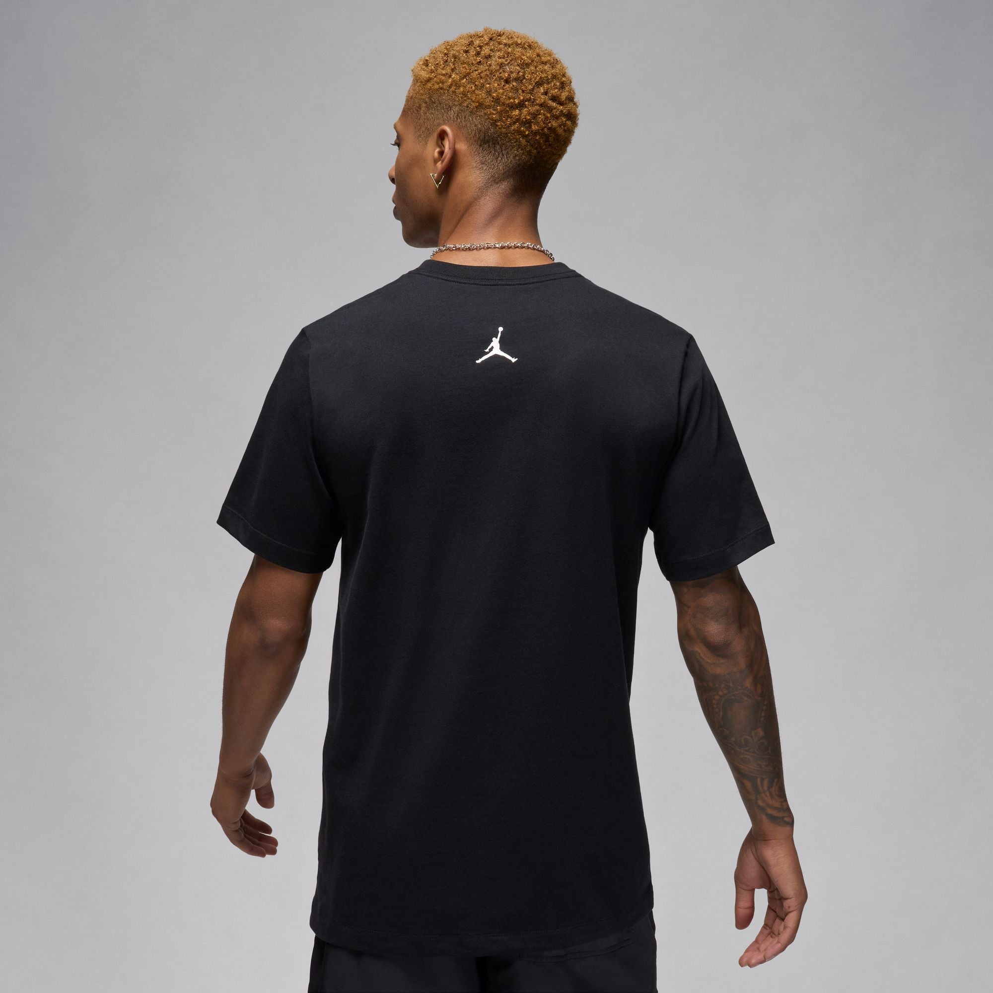 Men's MJ Flight Essentials GFX SS Crew (Black)