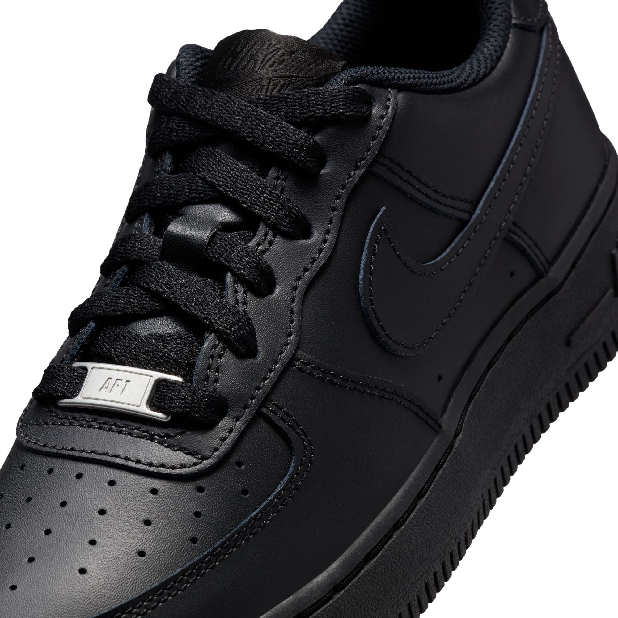 KIDS NIKE AIR FORCE 1 LE GS (BLACK)