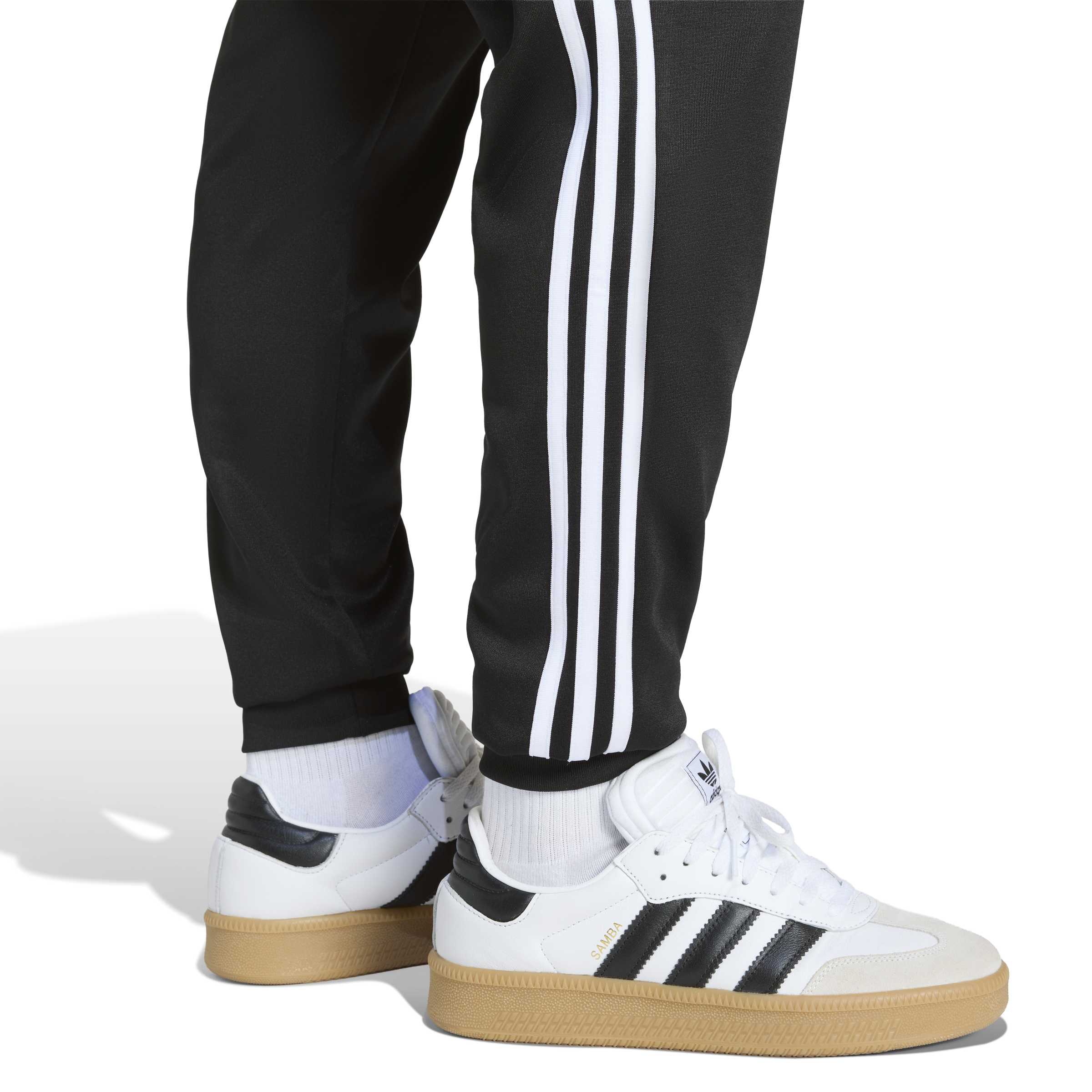MENS ADIDAS SST TRACK PANTS (BLACK)