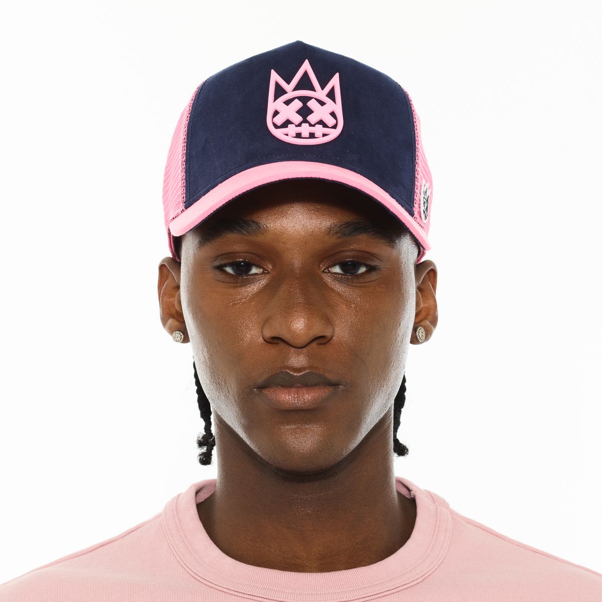 CULT LOGO MESH BACK TRUCKER HAT "SHIMUCHAN" (MIDNIGHT BLUE)