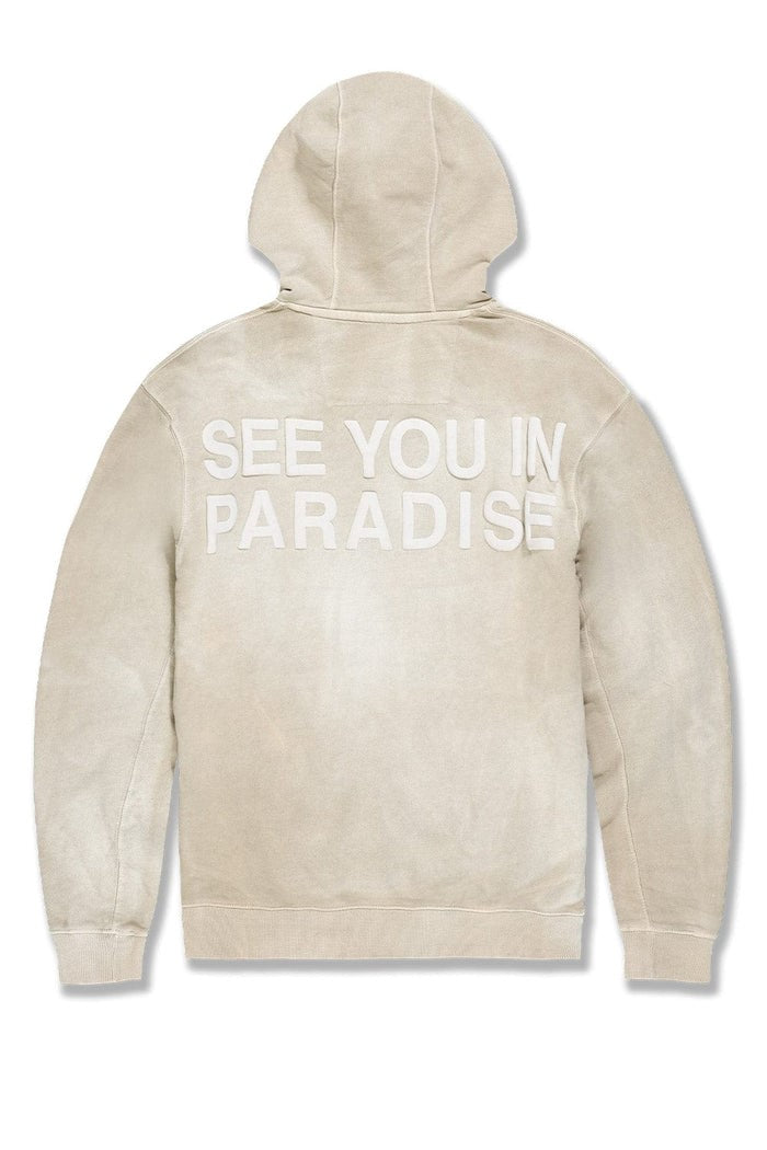 【JORDAN CRAIG】★パーカー★ Paradise Washed Pullover Hoodie Kids Thriller Pullover Hoodie (Black)