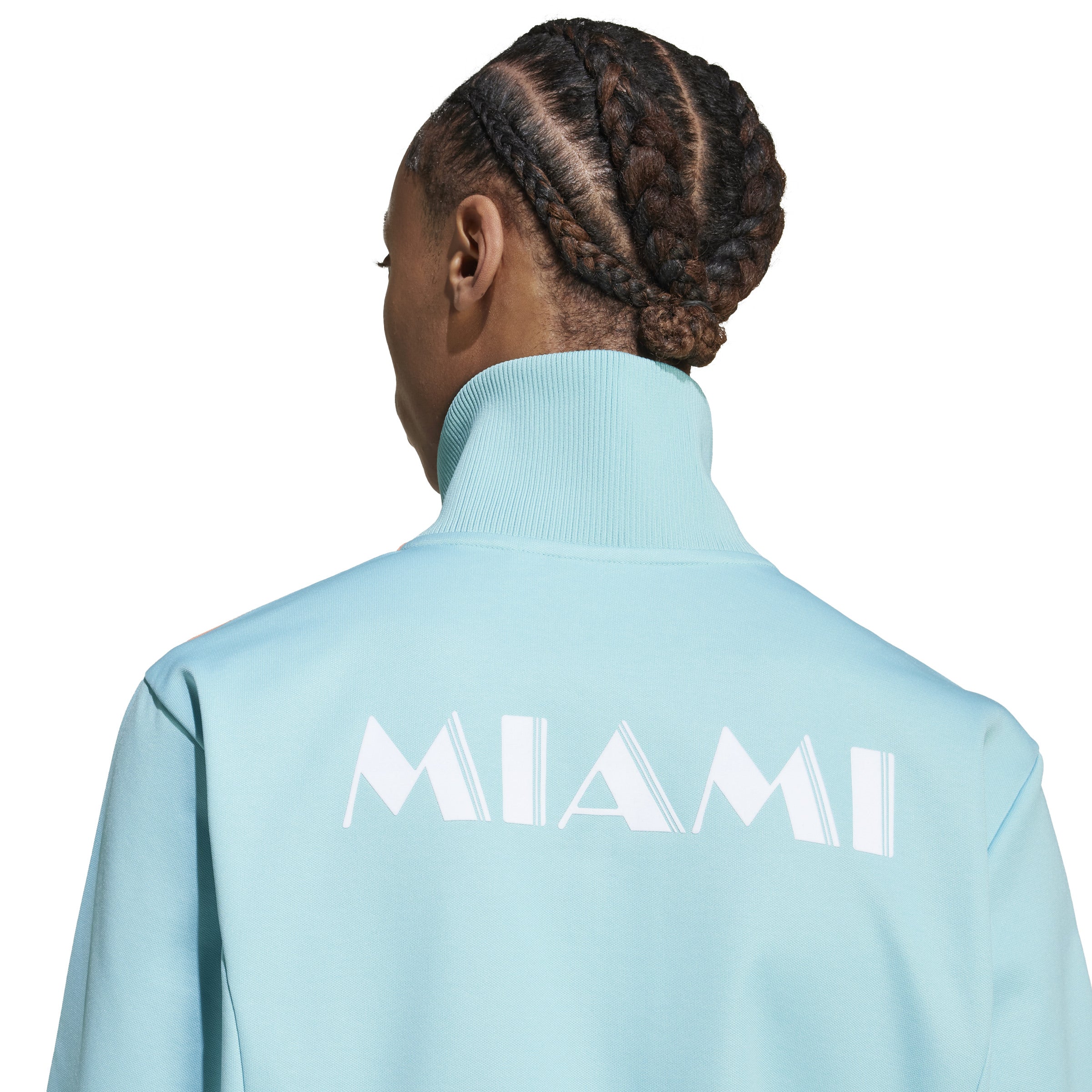 MEN'S ADIDAS INTER MIAMI CF ADIDAS BECKENBAUER TRACK TOP (EASY MINT)