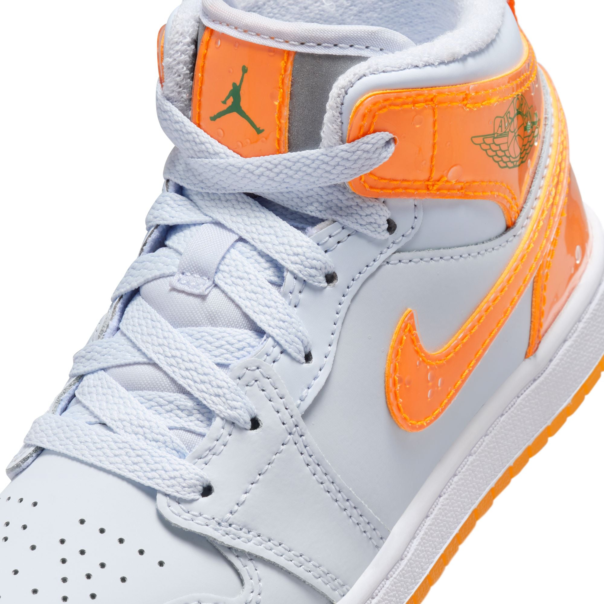 KIDS JORDAN 1 MID SE PS (ORANGE PEEL)