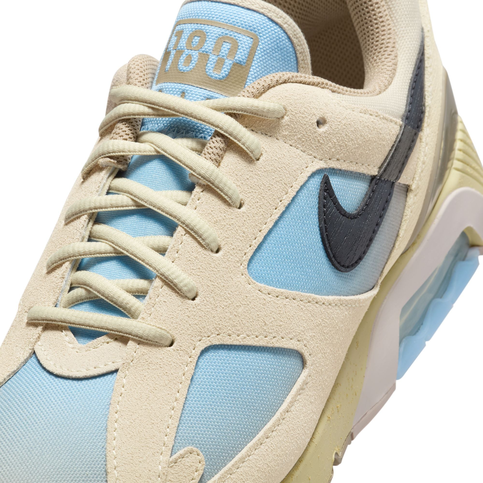 MENS NIKE AIR 180 (LT KHAKI/BLACK/TEAM GOLD/PSYCHIC BLUE)