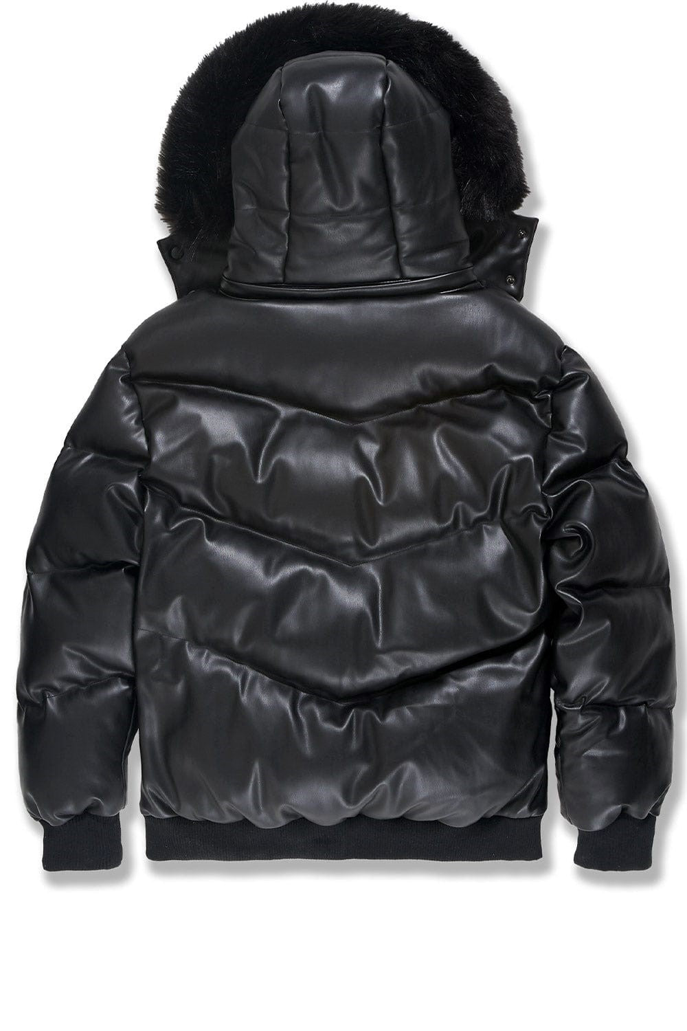 BIG MENS JORDAN CRAIG THRILLER PUFFER JACKET (BLACK)