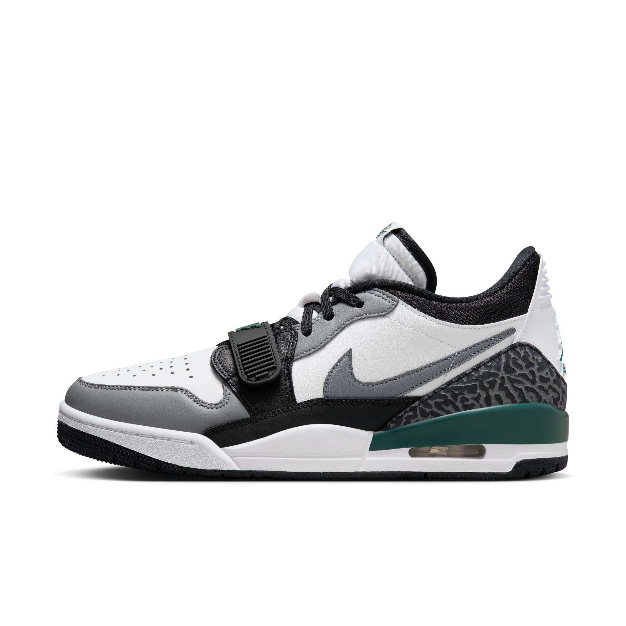 MENS AIR JORDAN LEGACY 312 LOW (WHITE/OXIDIZED GREEN/BLACK/COOL GREY)