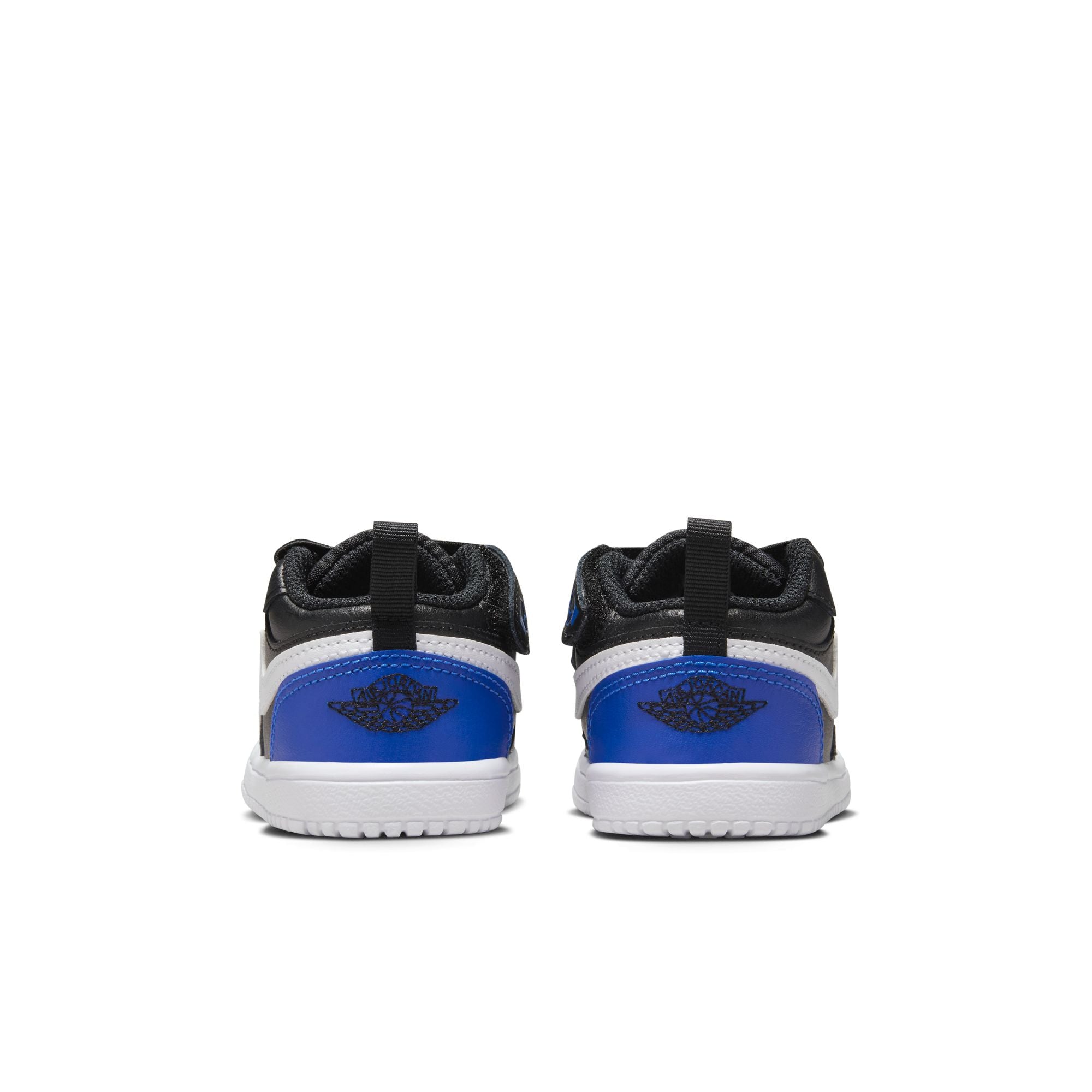 KIDS JORDAN 1 LOW ALT TD (BLACK/WHITE/GAME ROYAL)