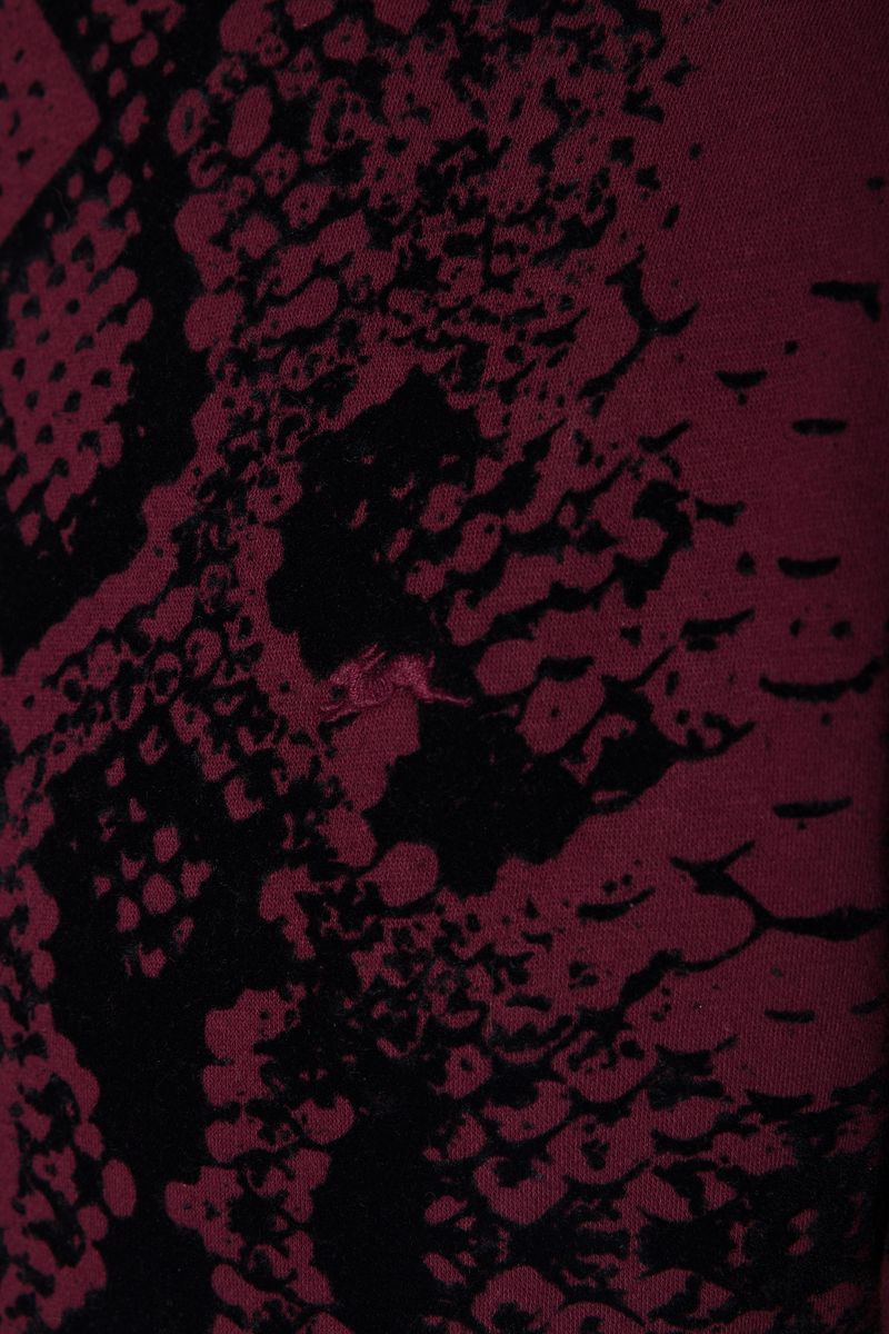 HOLDEN | MENS LS FANCY KNIT CREW (CRANBERRY)