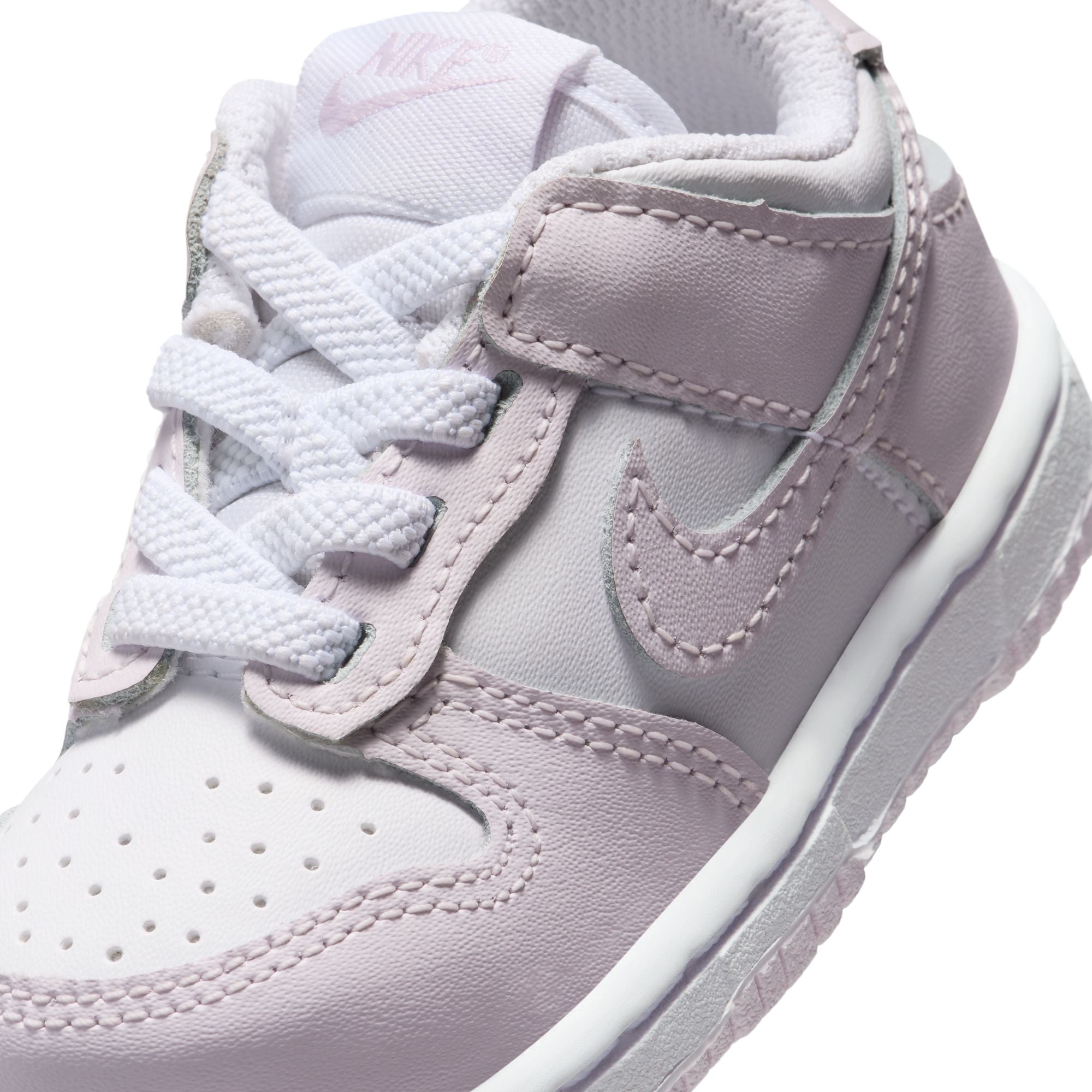 KIDS NIKE DUNK LOW TDE (WHITE/LIGHT VIOLET)