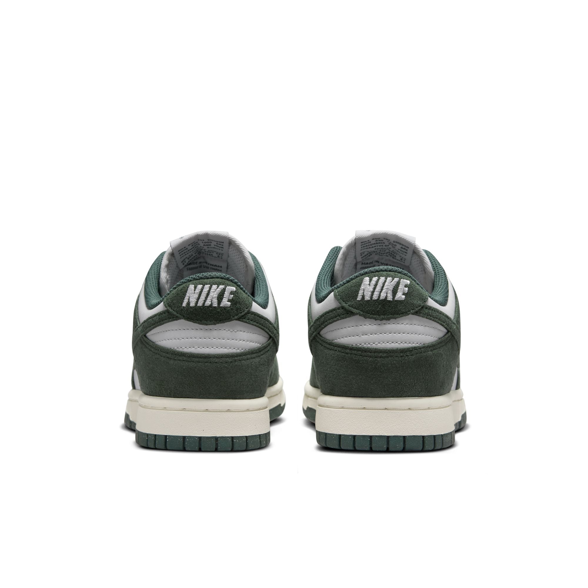 WOMENS NIKE DUNK LOW NEXT NATURE (GREEN SUEDE)