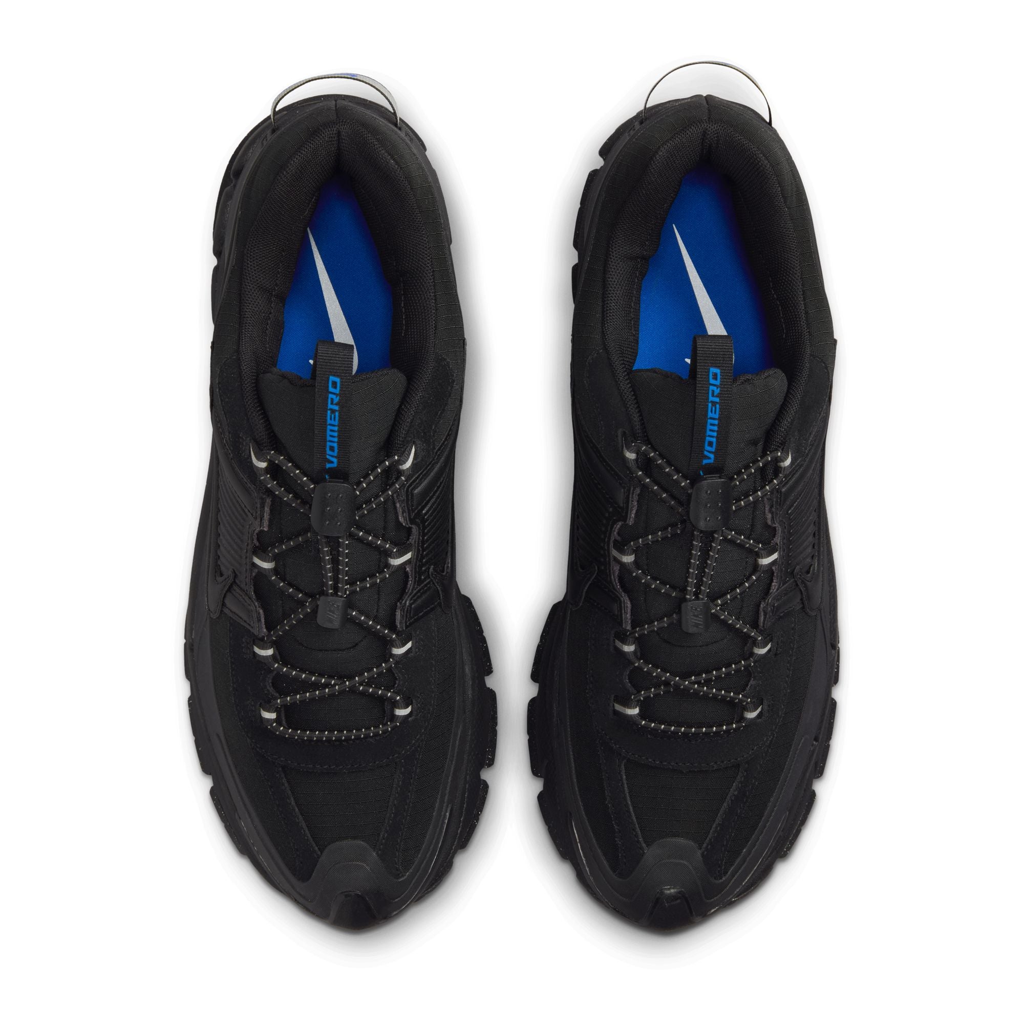 MENS NIKE ZOOM VOMERO ROAM (BLACK/RACER BLUE)