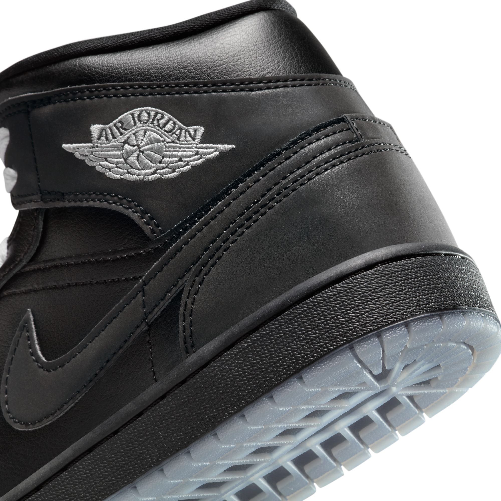 MENS AIR JORDAN 1 MID SE (BLACK METALLIC REIMAGINED)