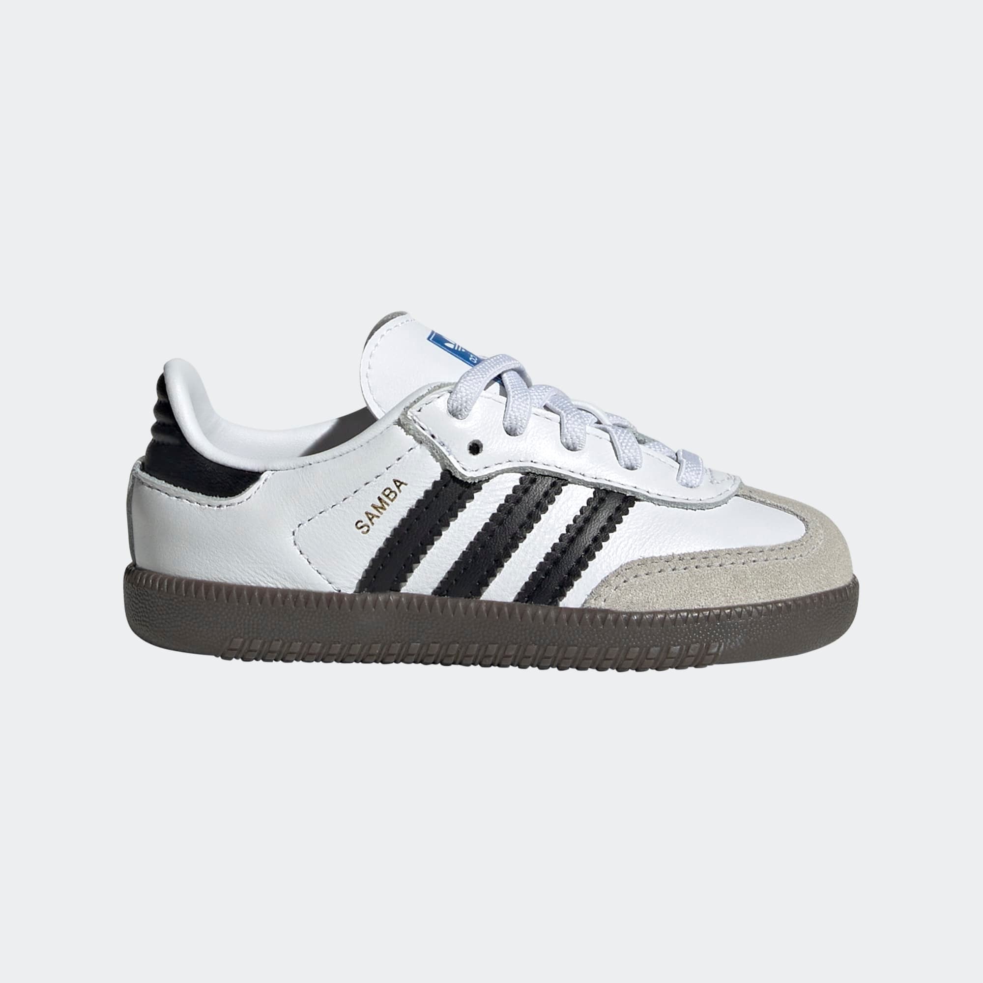 KIDS ADIDAS SAMBA OG EL I (CLOUD WHITE / CORE BLACK / GUM)