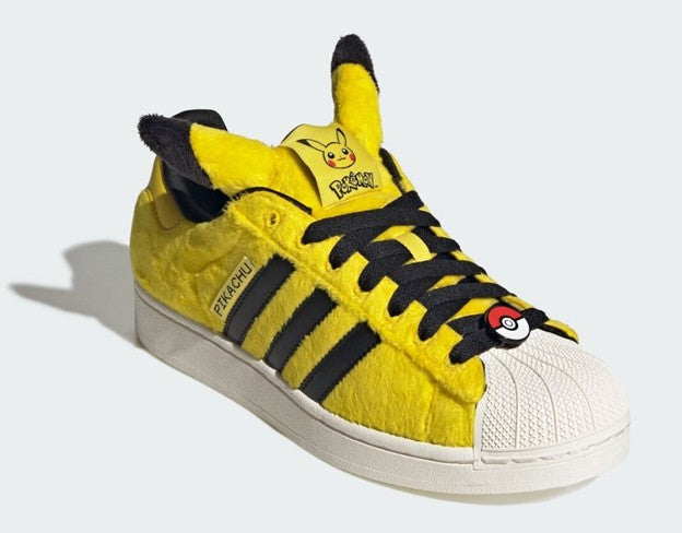 MENS POKÉMON X ADIDAS SUPERSTAR II (PIKACHU-YELLOW)